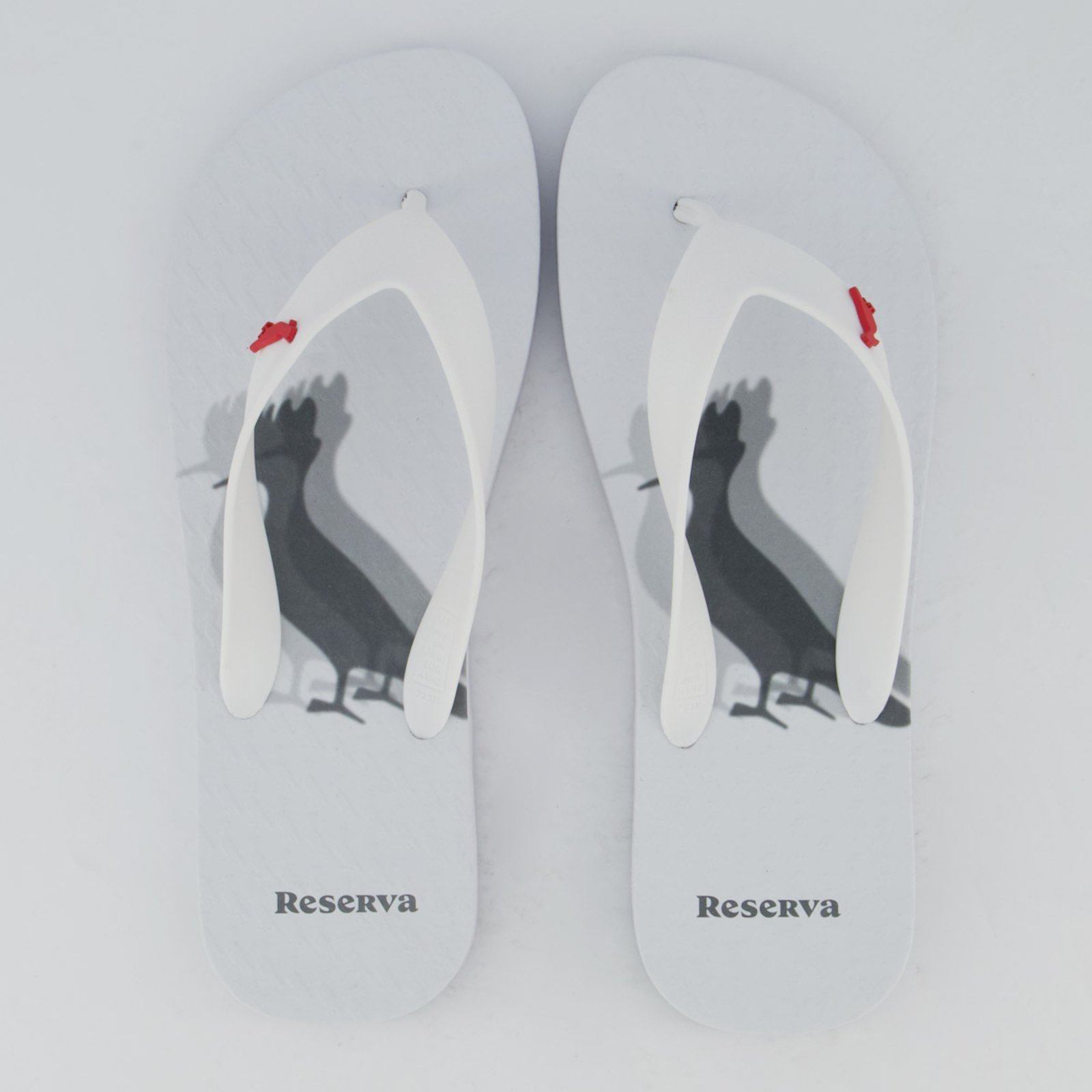 Chinelo Reserva Pica Pau Blur Branco