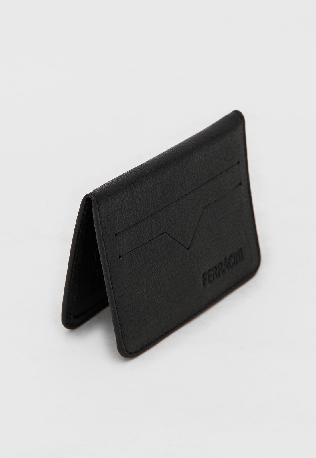 Porta-Cartão Ferracini Liso Preto