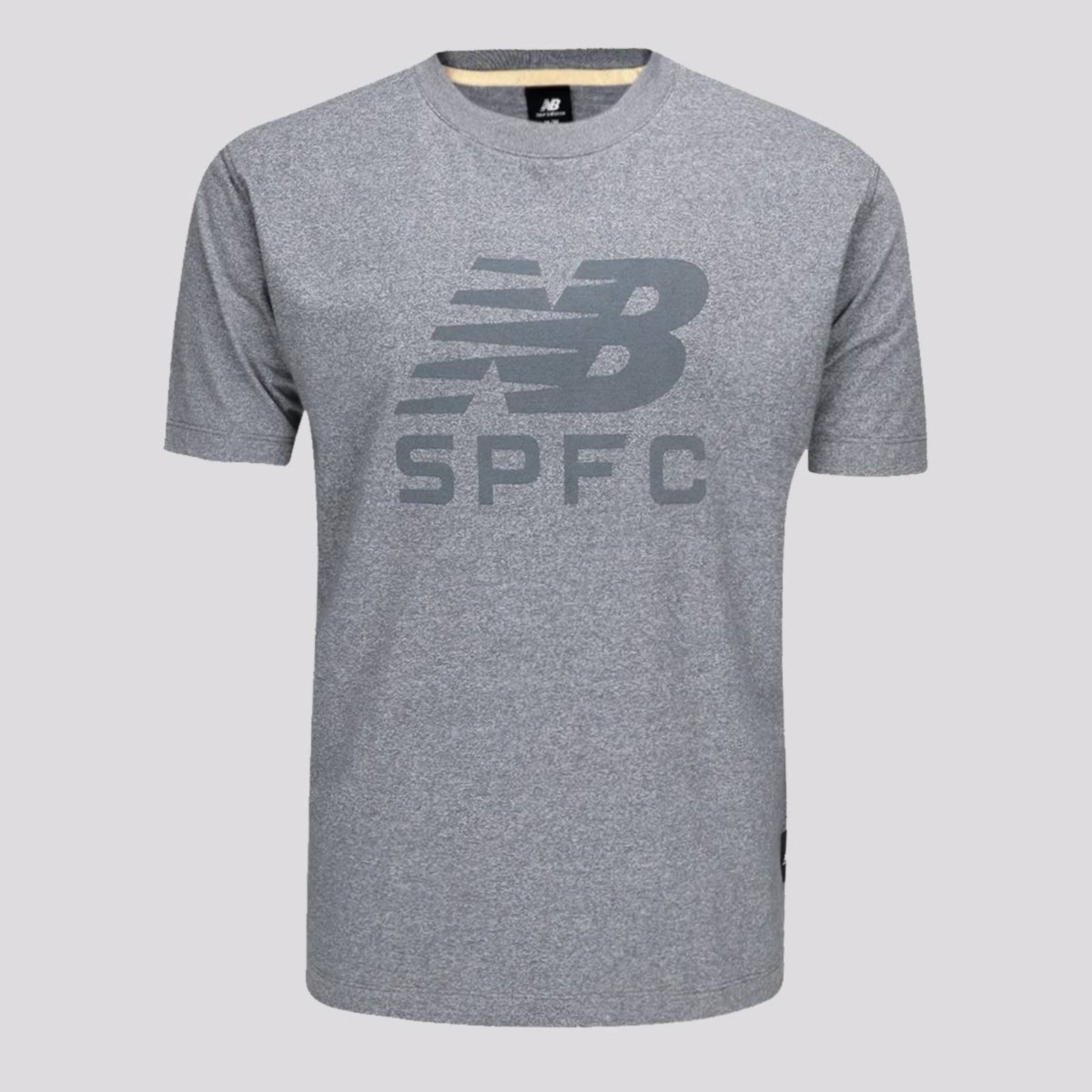 Camisa New Balance São Paulo Concentração 2025 Cinza