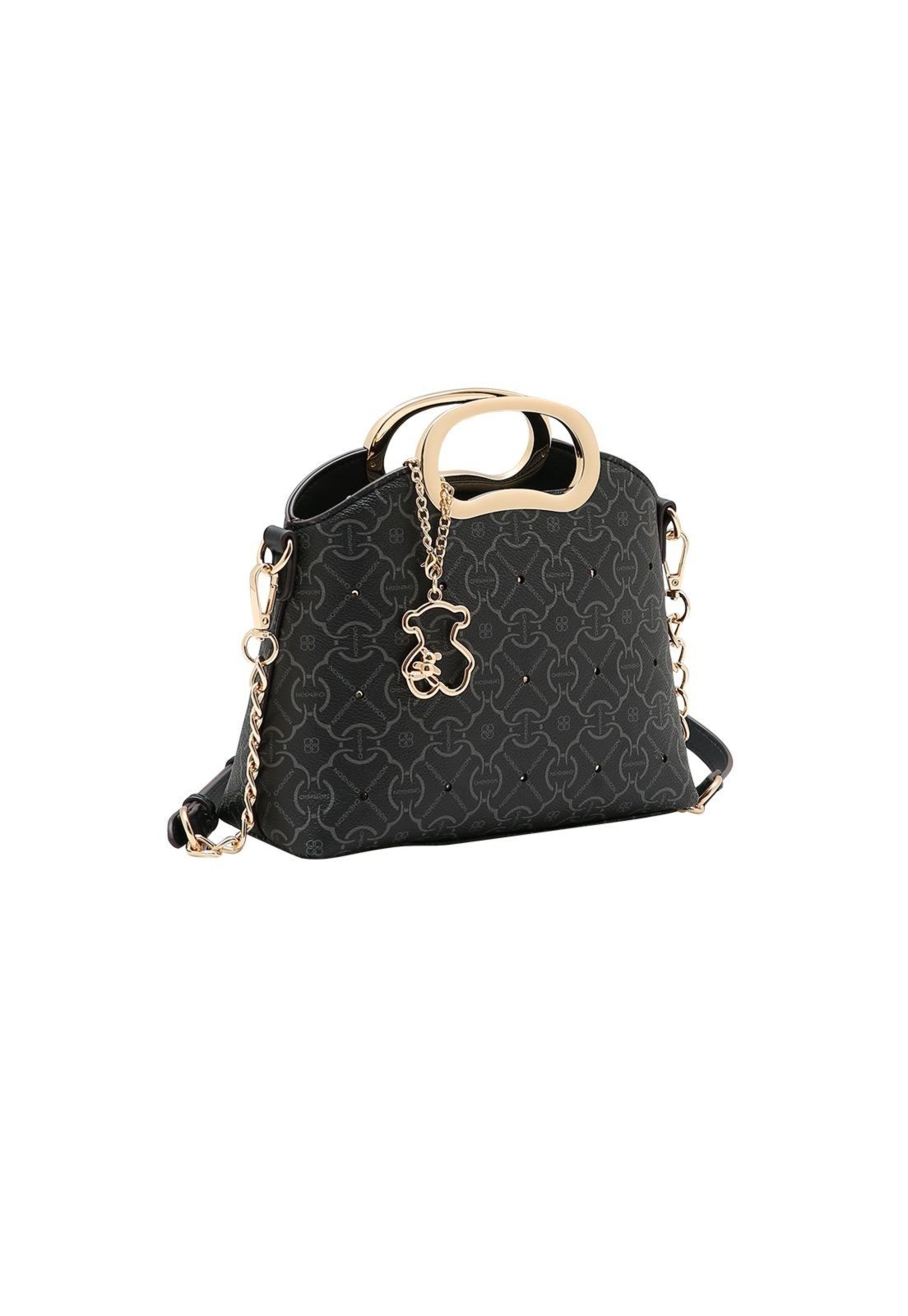 Bolsa Feminina Chenson Classic Cristal Casual e Social Original 3485364 Preto