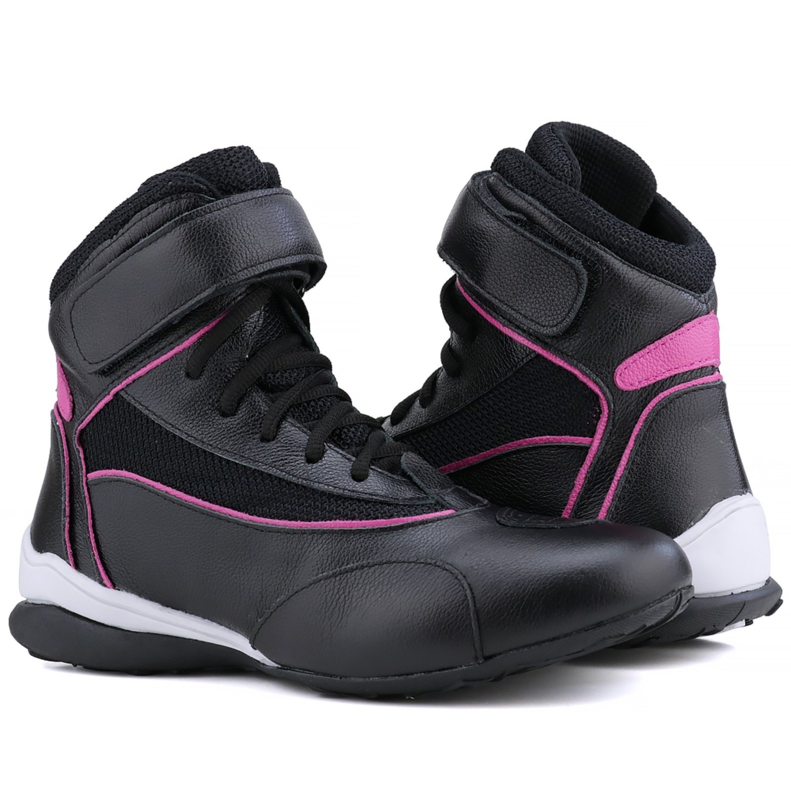 Vista 3 Bota Mr Gutt Fitness De Treino Musculação E Rosa Mr. Gutt preto/rosa rosa Mr. Gutt preto/rosa rosa