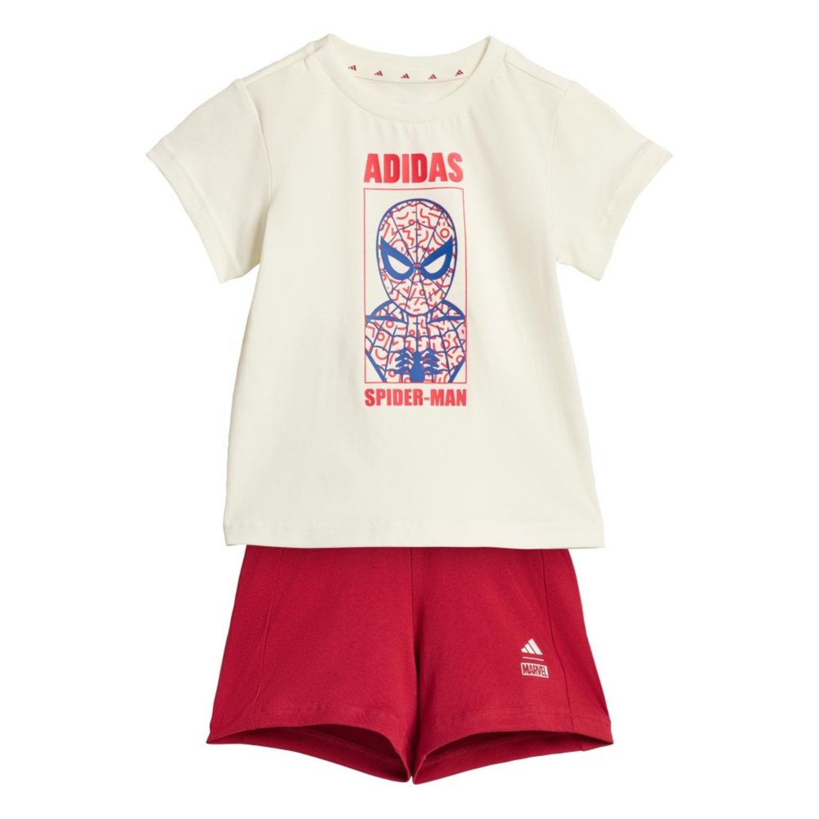 Infantil - CONJUNTO CAMISETAS adidas MARVEL HOMEM-ARANHA adidas Sportswear Branco