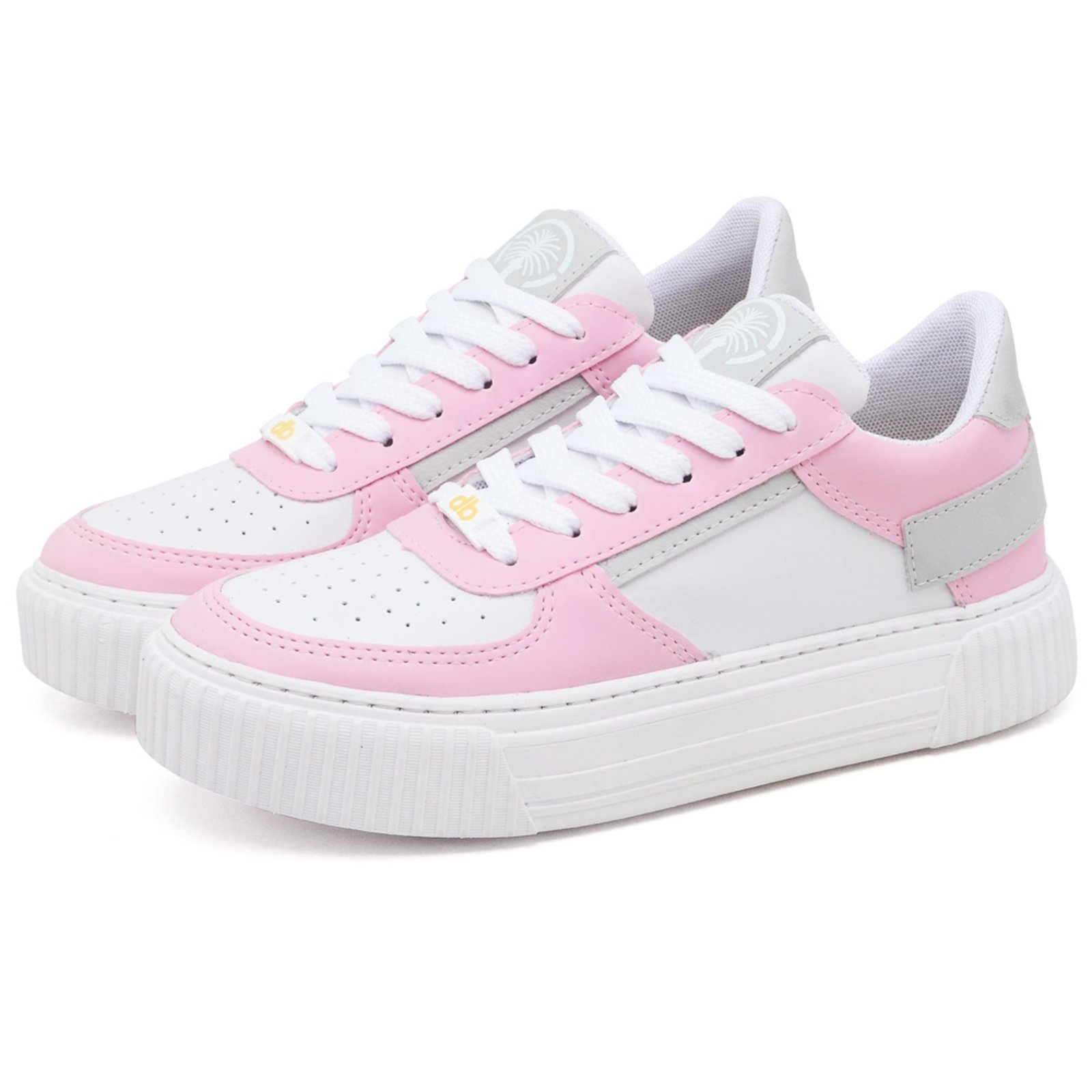 Tênis Sapatênis Feminino Sneacker DUBUY 029FG Rosa