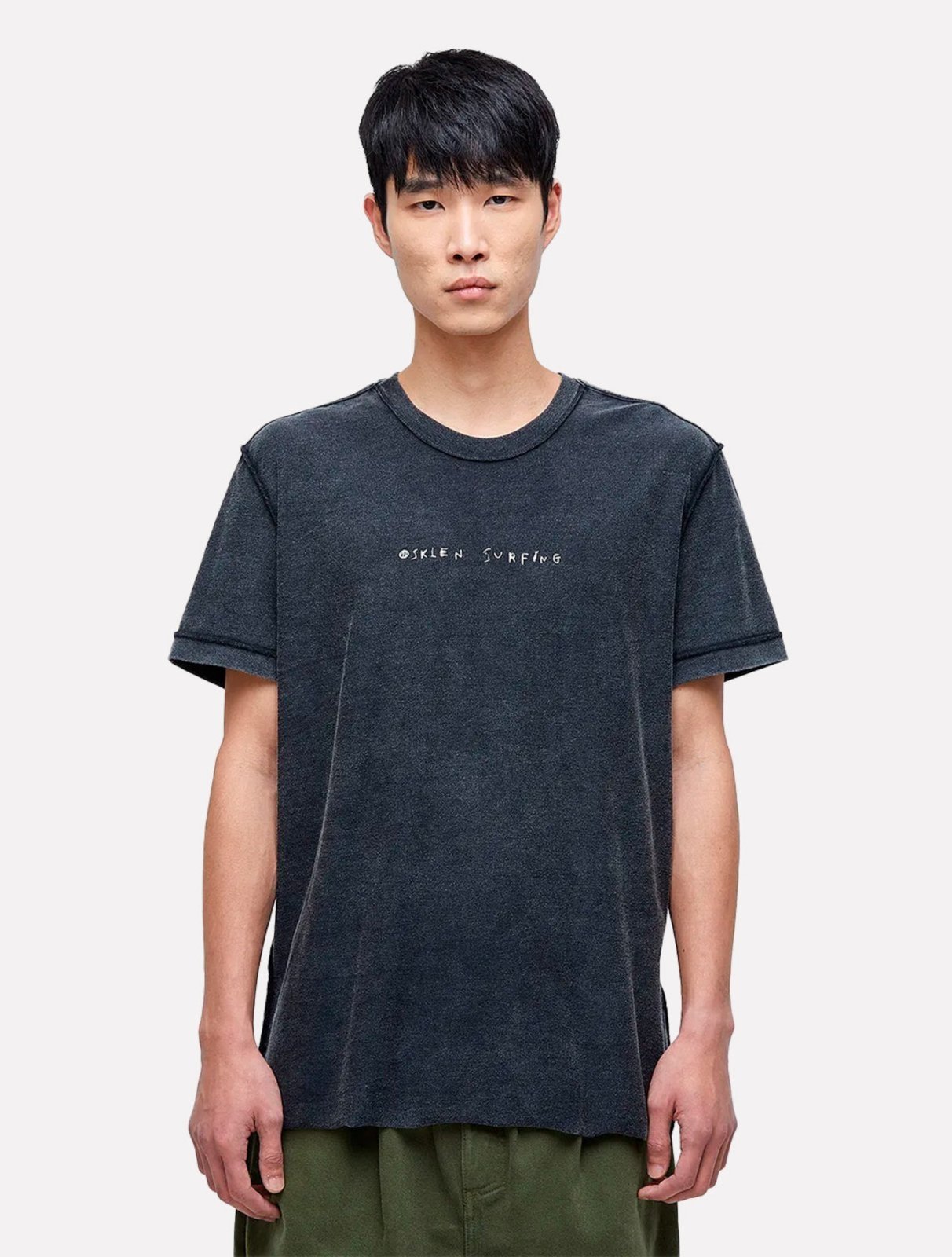 Camiseta Osklen Regular Double Face Ride Fast MC Preta