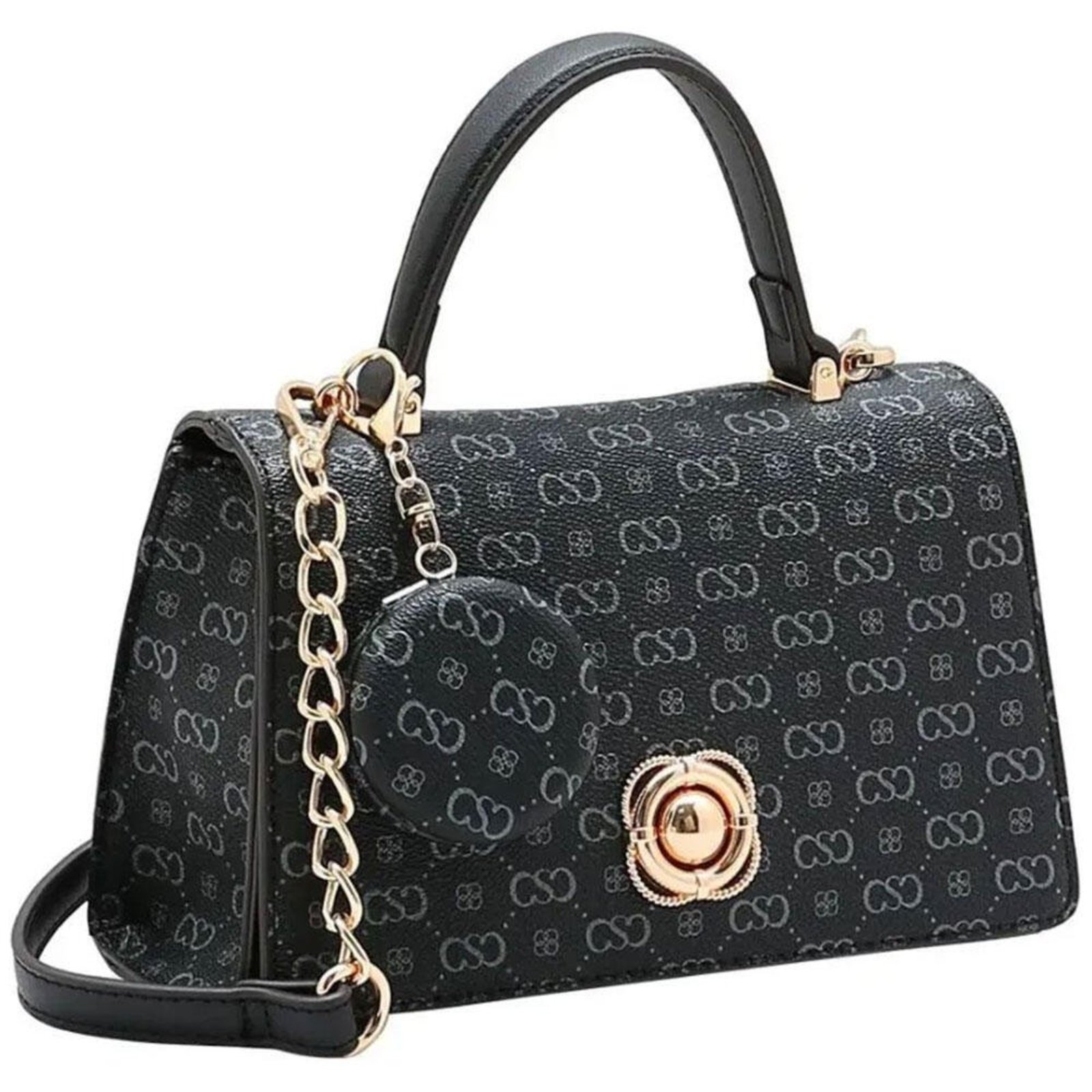 Bolsa Feminina Chenson Cg85389 1825409 Preto