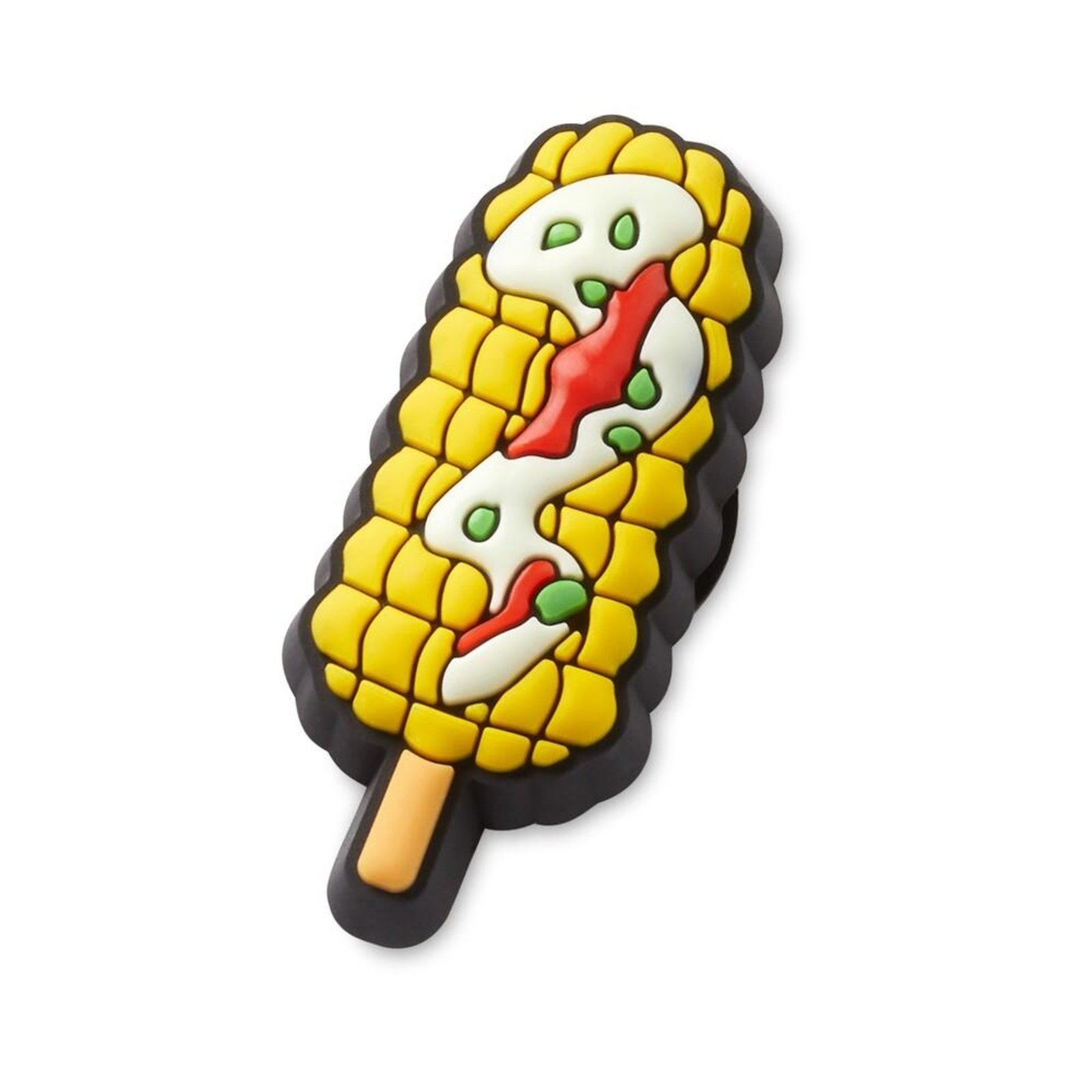 Vista 2 Infantil - Jibbitz™ Elote Crocs branco