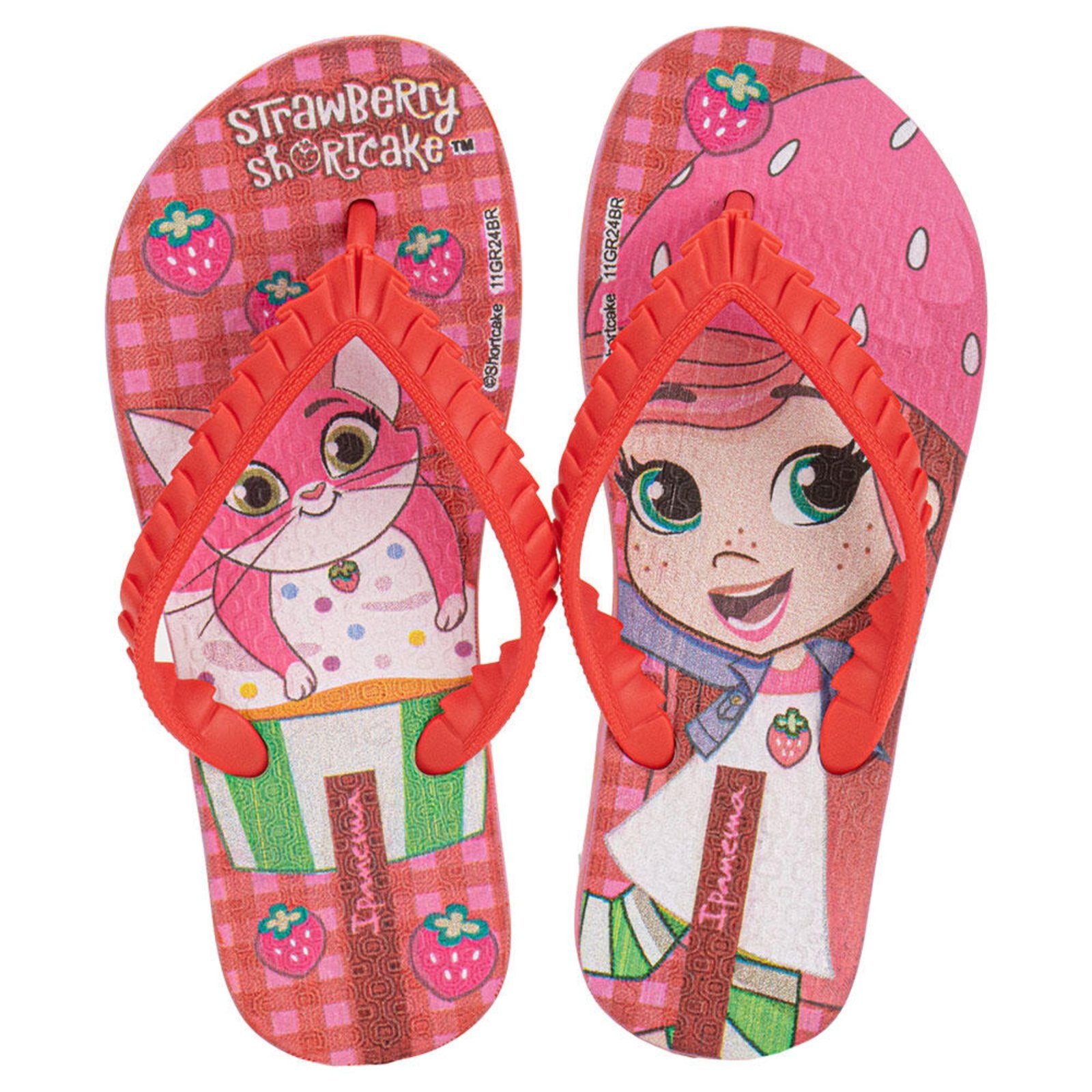 Infantil – Chinelo Moranguinho Sugar Ipanema 27291 3297173 Vermelho