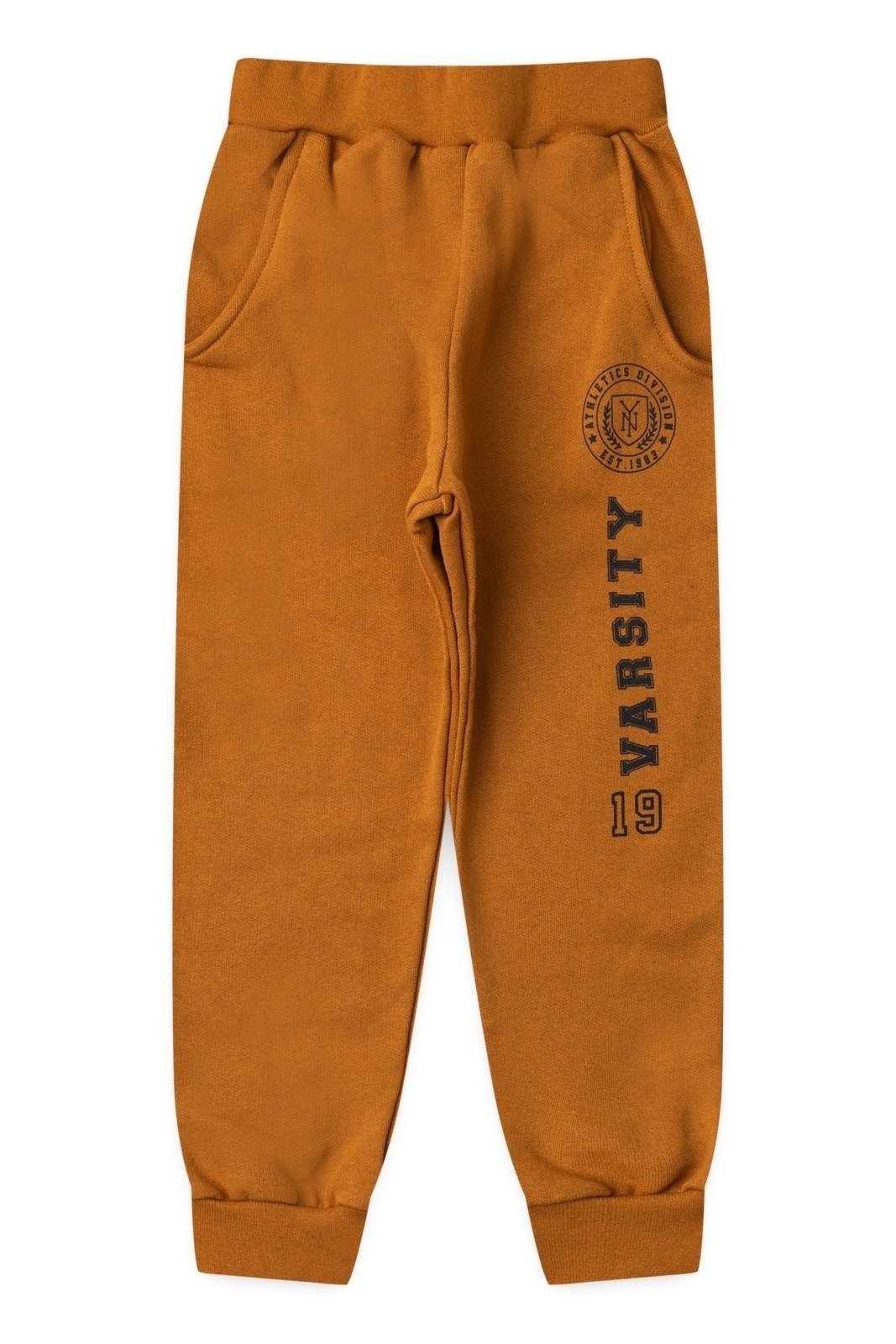 Infantil - Calça Moletom Menino c/ Bolso Varsity