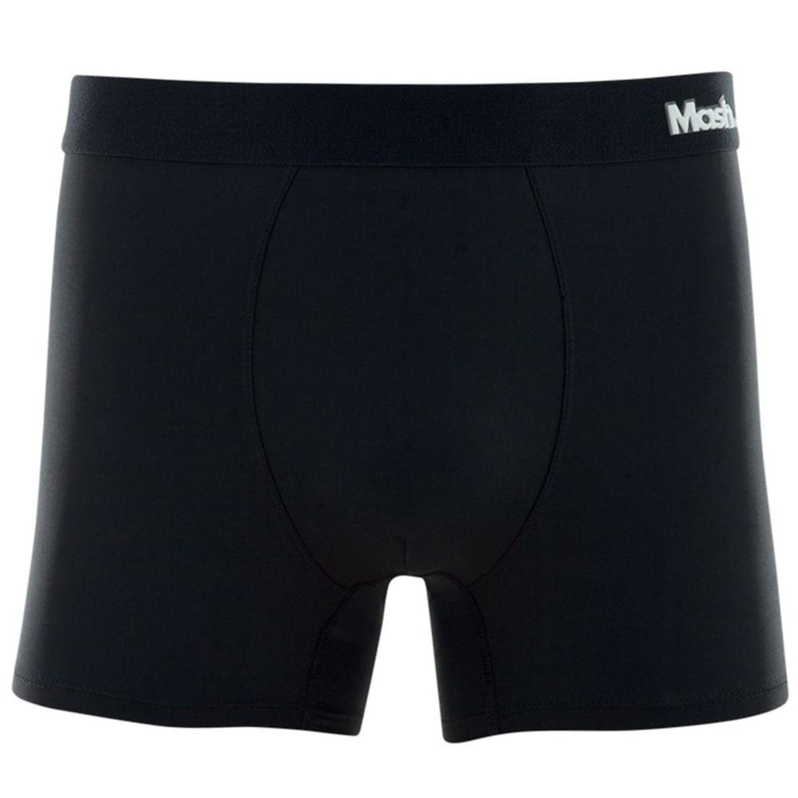 Vista 3 Cueca Boxer Mash Masculina Elástico Microfibra azul MASH azul