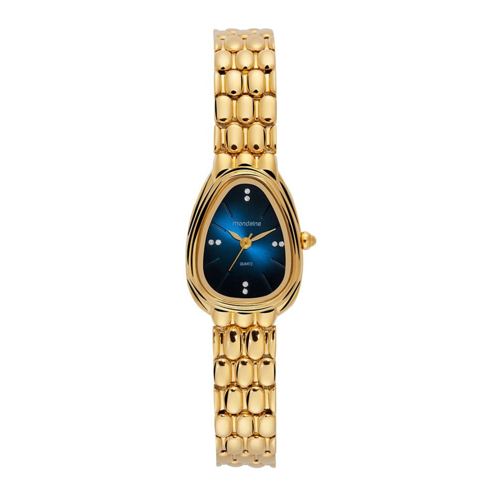 Relógio Mondaine Feminino Serpens Mostrador Azul Mondaine