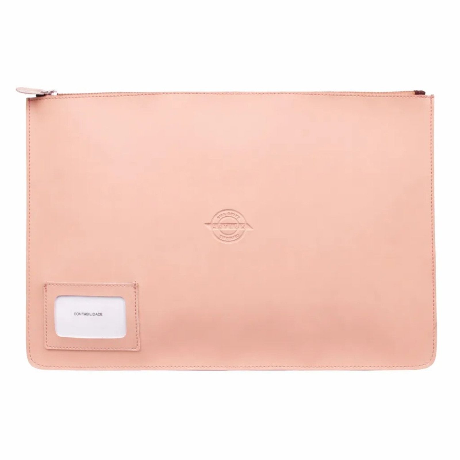 Pasta Envelope A4 Slim com Identificador Artlux 4005 Nude