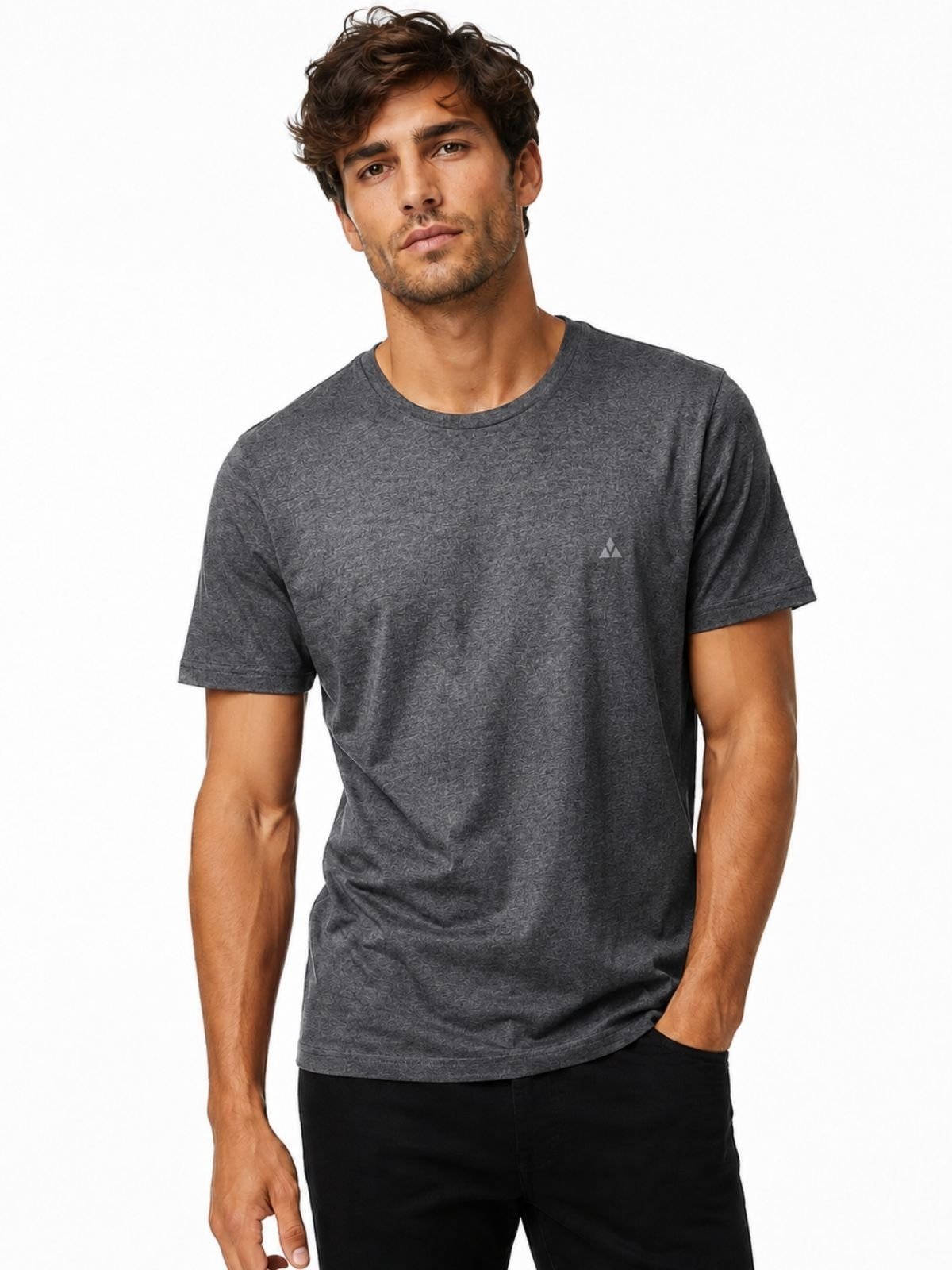 CAMISETA VIP RESERVA MESCLA CINZA