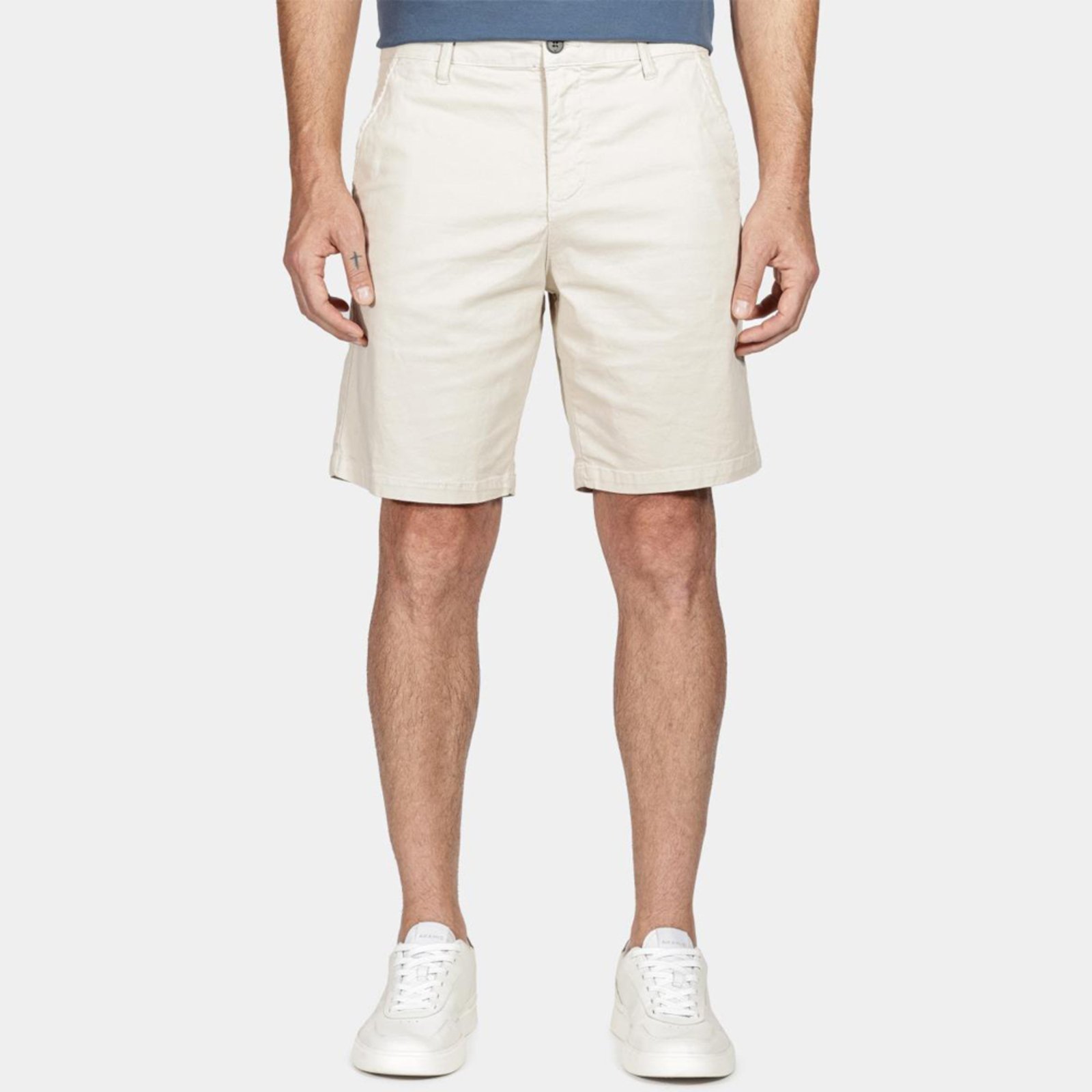 Bermuda Aramis Chino Color Essencial Pr26 Bege Masculino