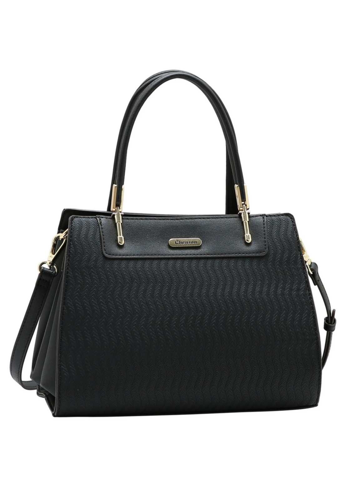Bolsa Feminina Chenson Mão Basic Fashion 3485908 Preto