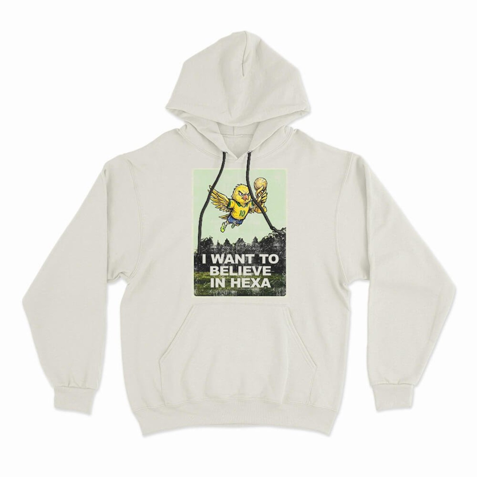 Moletom Com Capuz I Want To Believe In Hexa - Off White