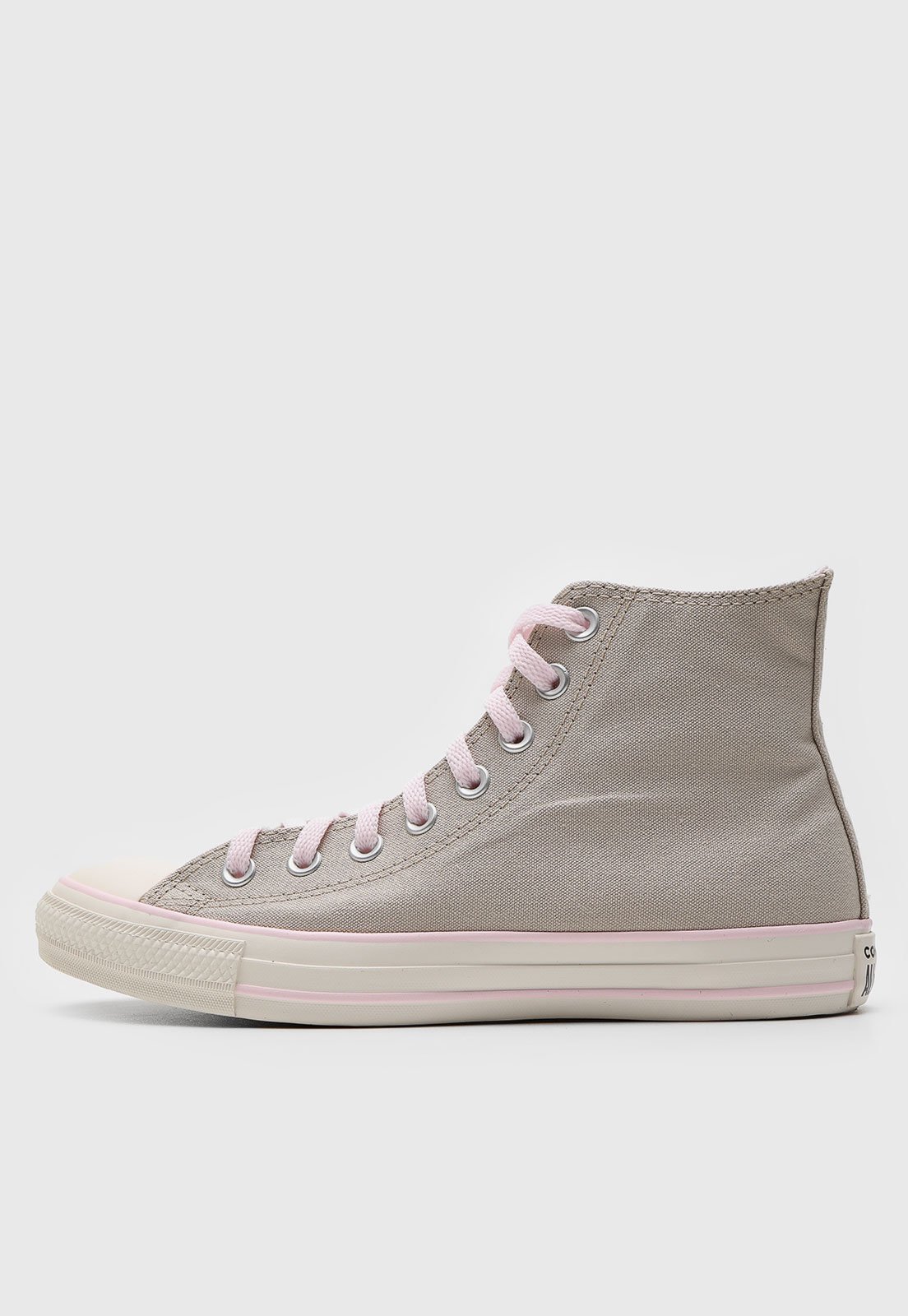 Tênis Converse Chuck Taylor All Star Cano Alto Bege
