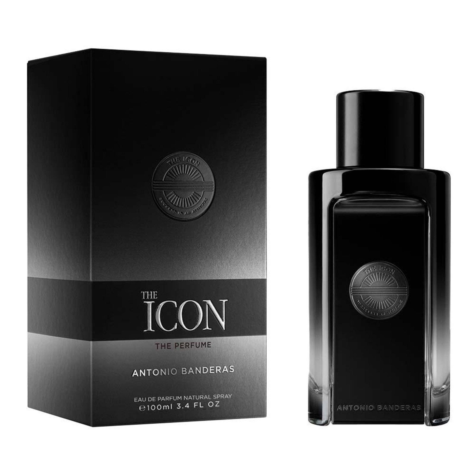 Vista 3 The Icon Antonio Banderas Perfume Masculino Eau de Parfum incolor Antonio Banderas incolor