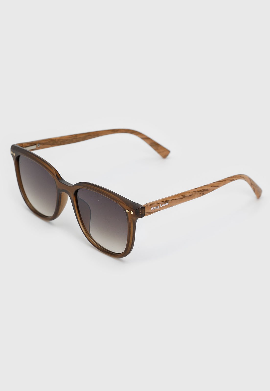 Óculos De Sol Hang Loose Uv 403 Marrom