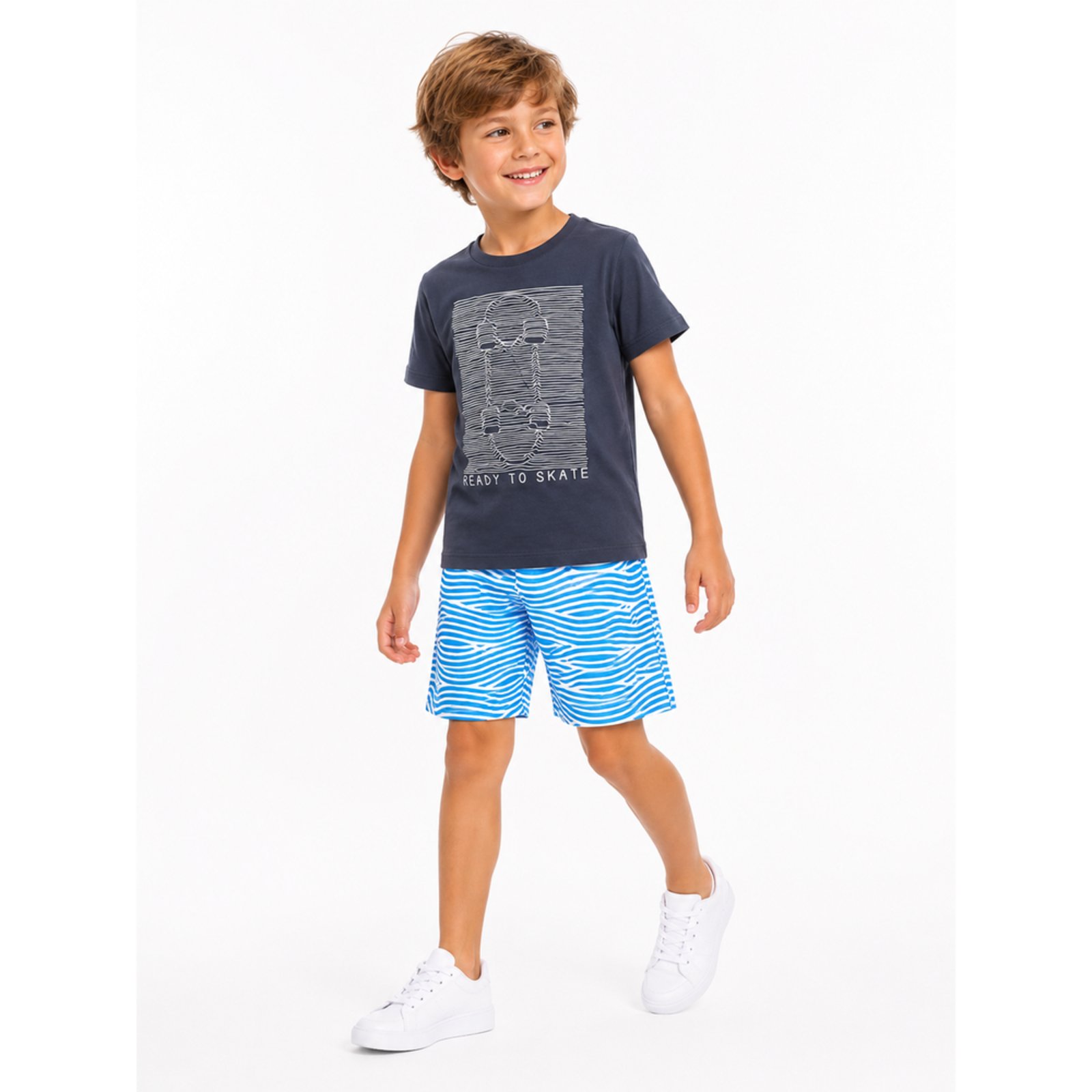 Infantil - Conjunto Menino Ready to Skate Verão