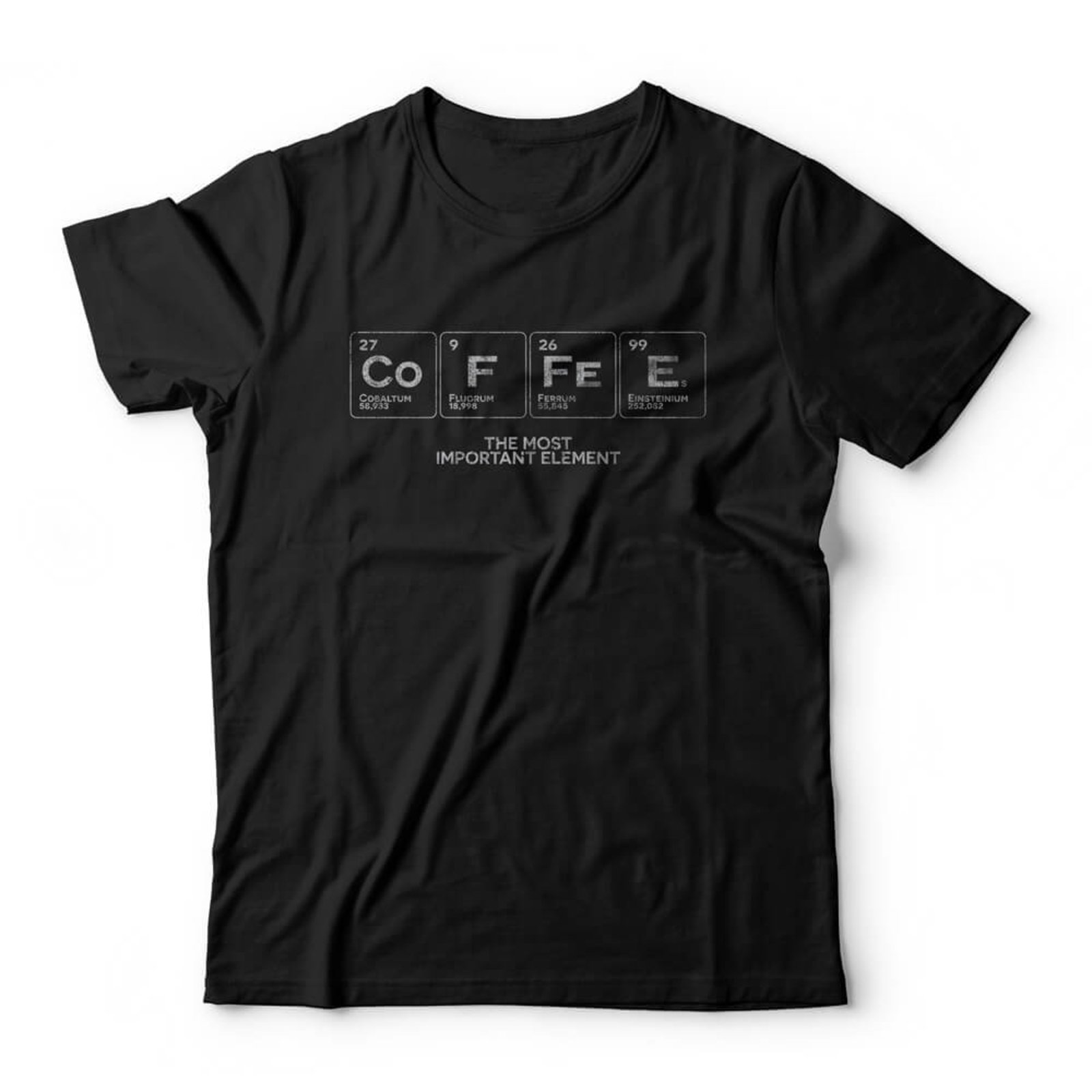 Camiseta Coffee Element - Preto - Casual - Studio Geek