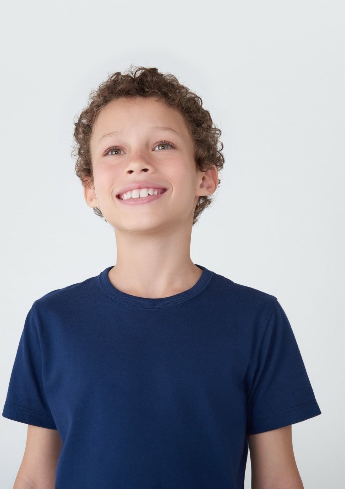 Infantil – Camiseta Hering Básica Modelagem Tradicional AZUL