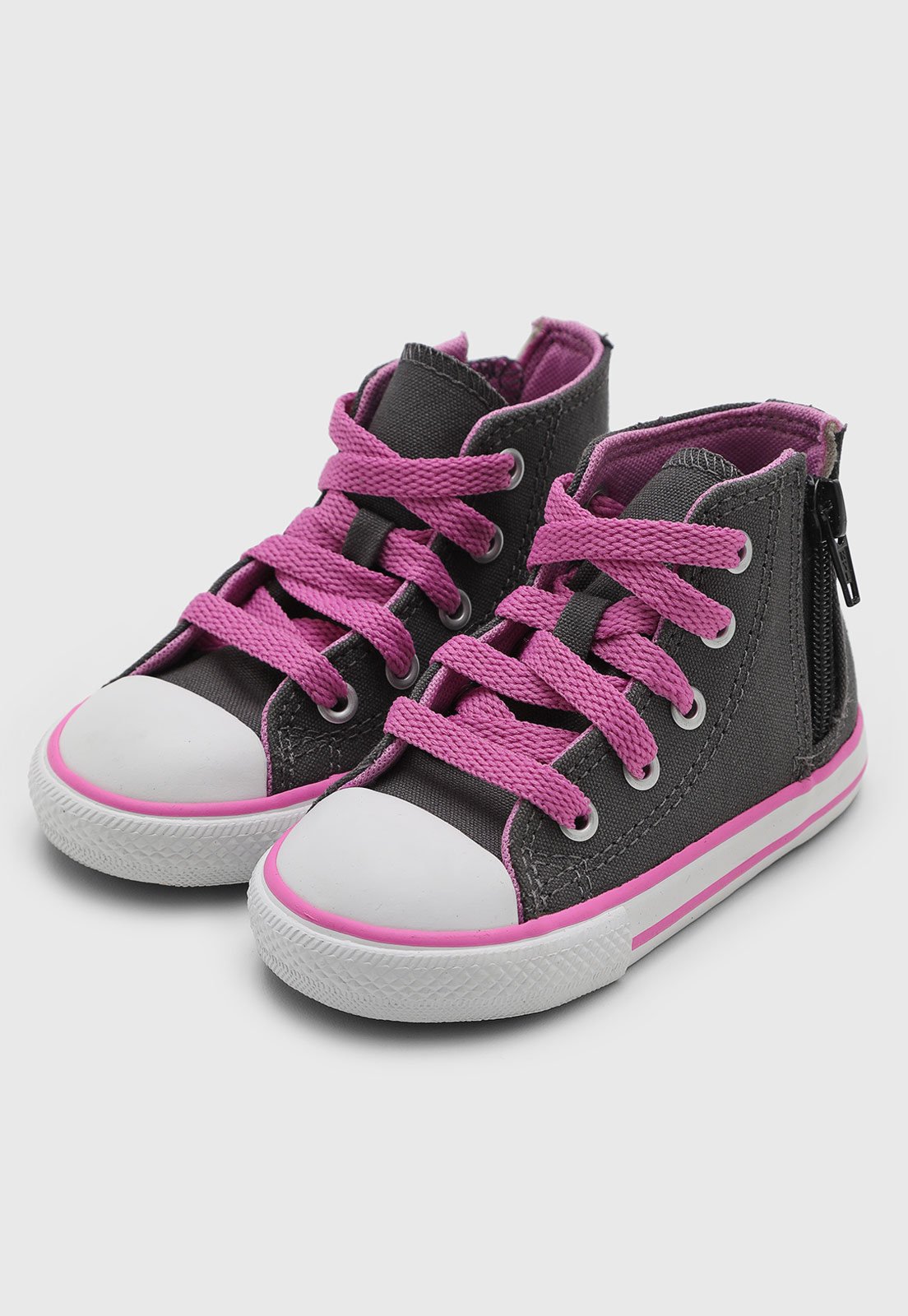 Infantil - Tênis Converse Chuck Taylor All Star Cinza