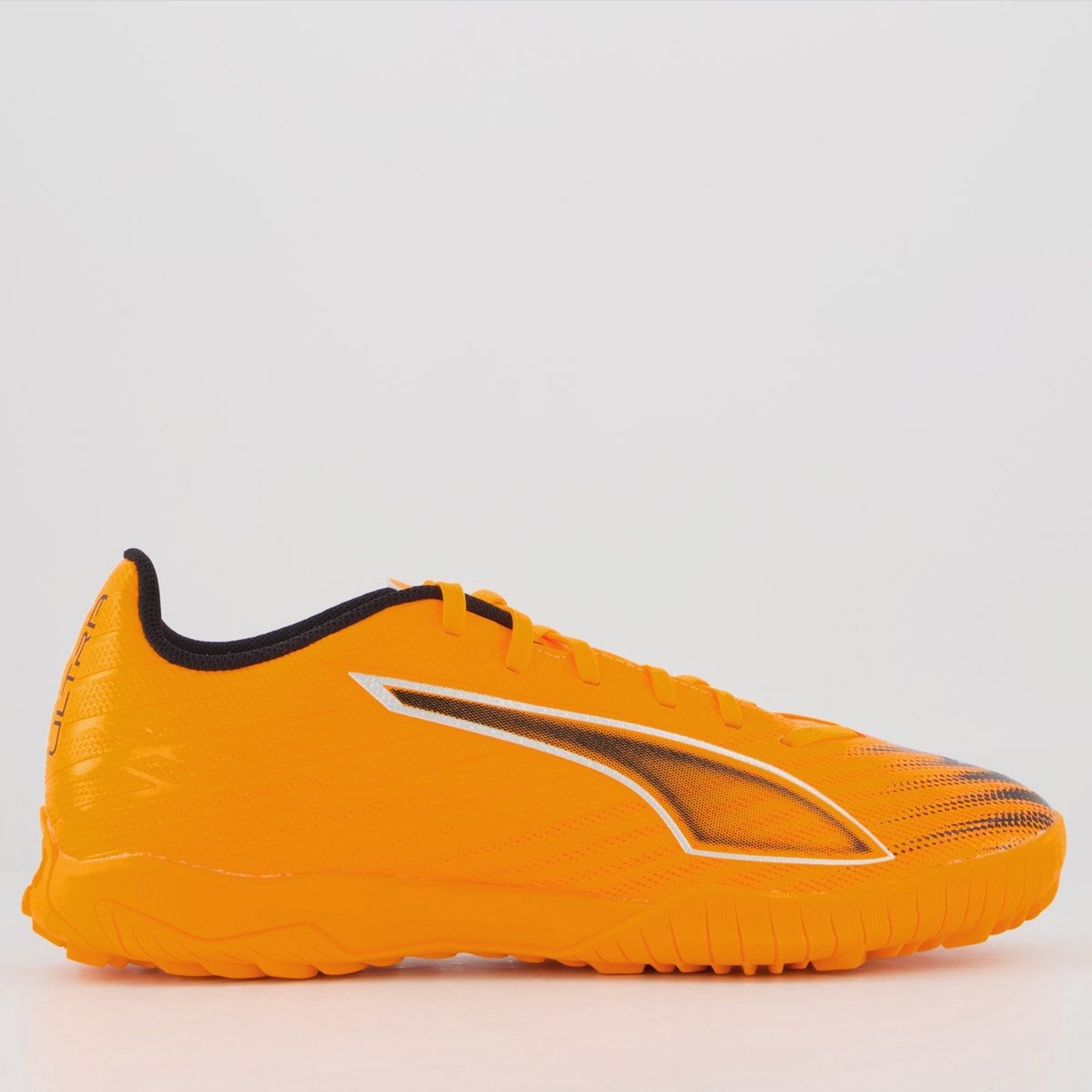 Chuteira Puma Ultra 6 Play TT Society Laranja