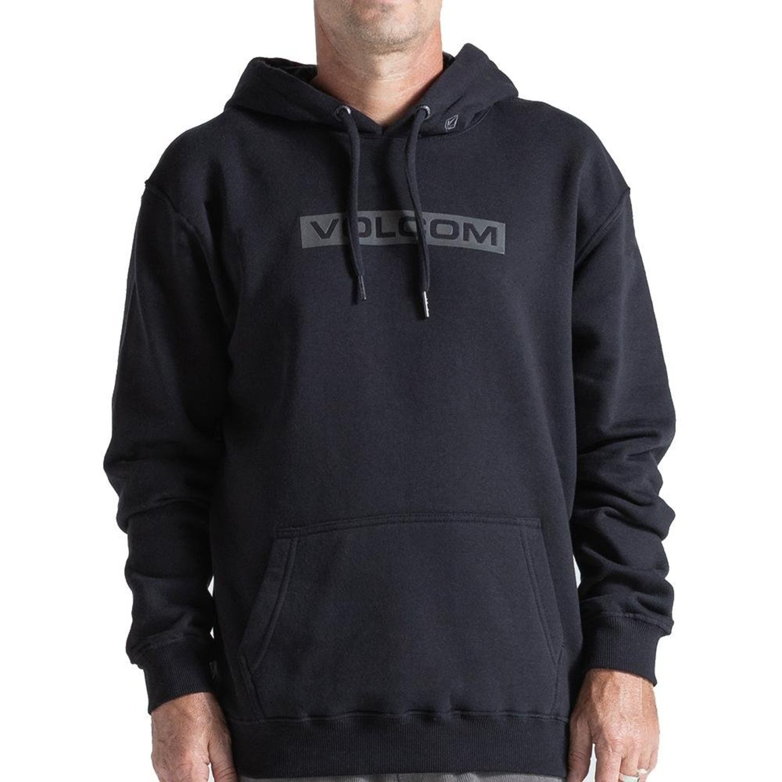 Moletom Volcom Canguru Graphic WT26 Masculino Preto