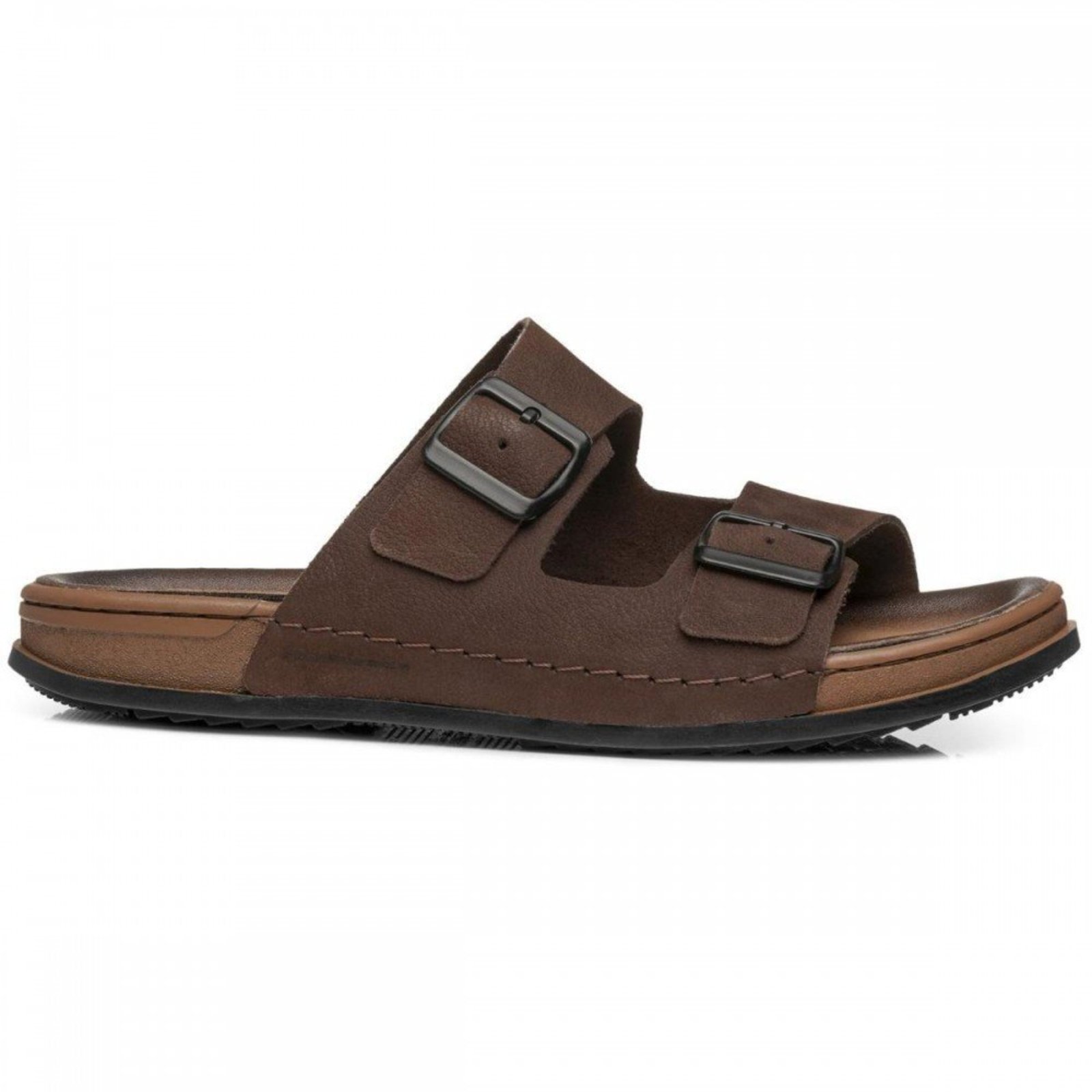 Chinelo Pegada 134851-05 Ortopédico Masculino Pegada Marrom