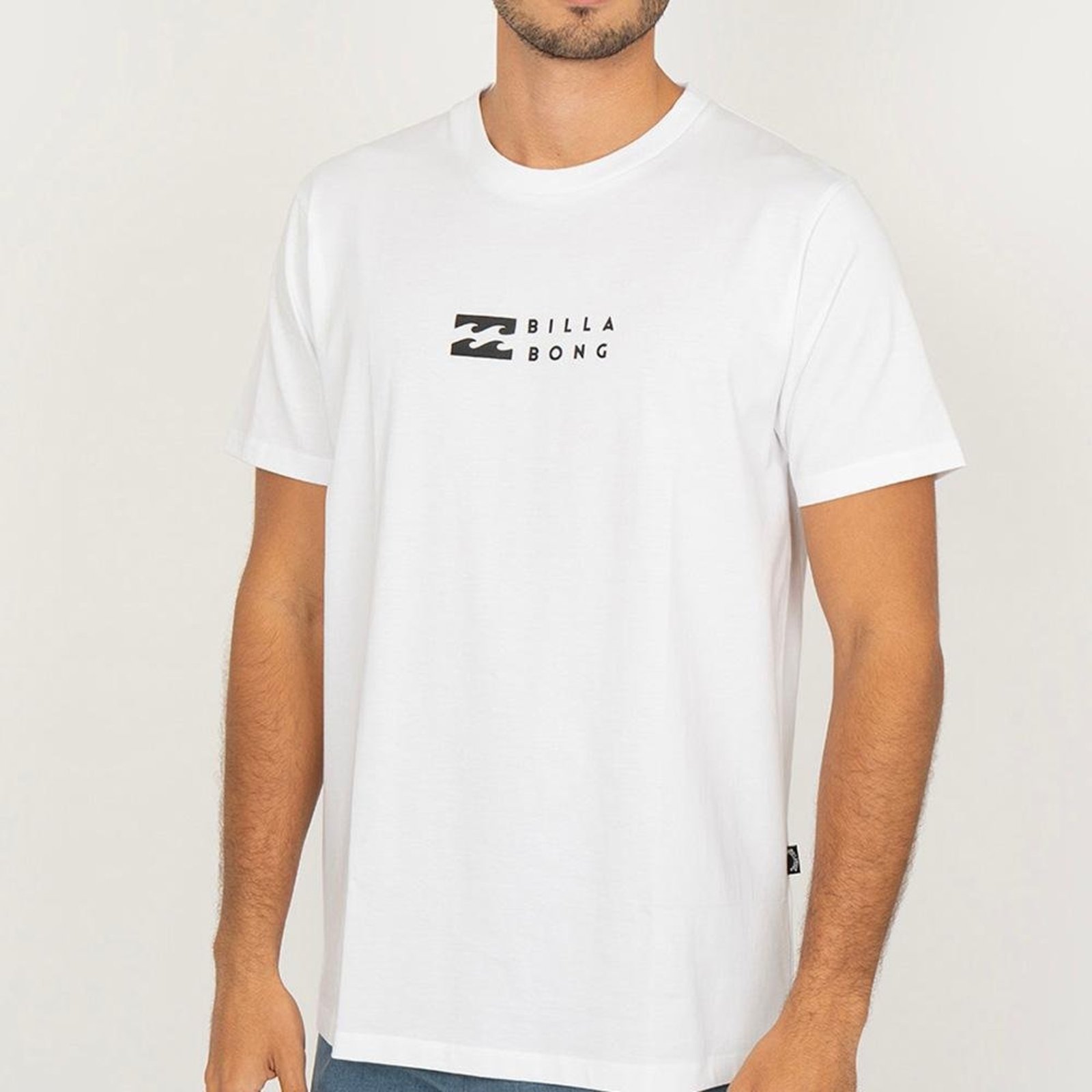 Camiseta Billabong United WT26 Masculina Branco