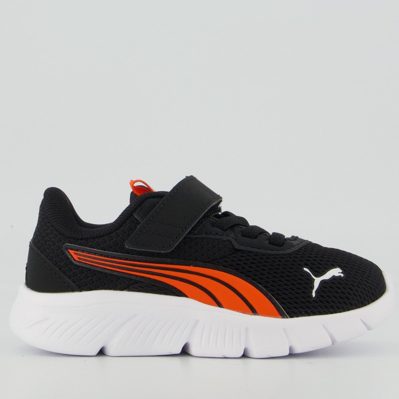 Infantil - Tênis Puma Flexfocus Modern Ac Preto e Branco