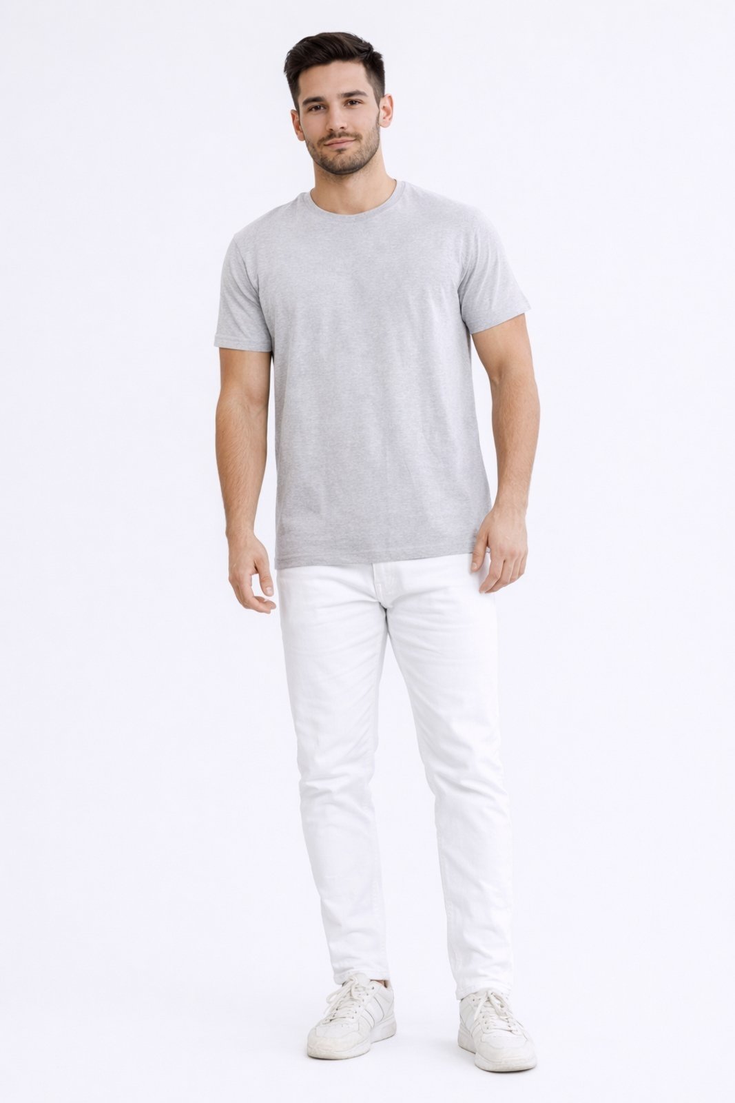 Calça Masculina Jeans D Bell Outlet Fashion Reta Tradicional Branca