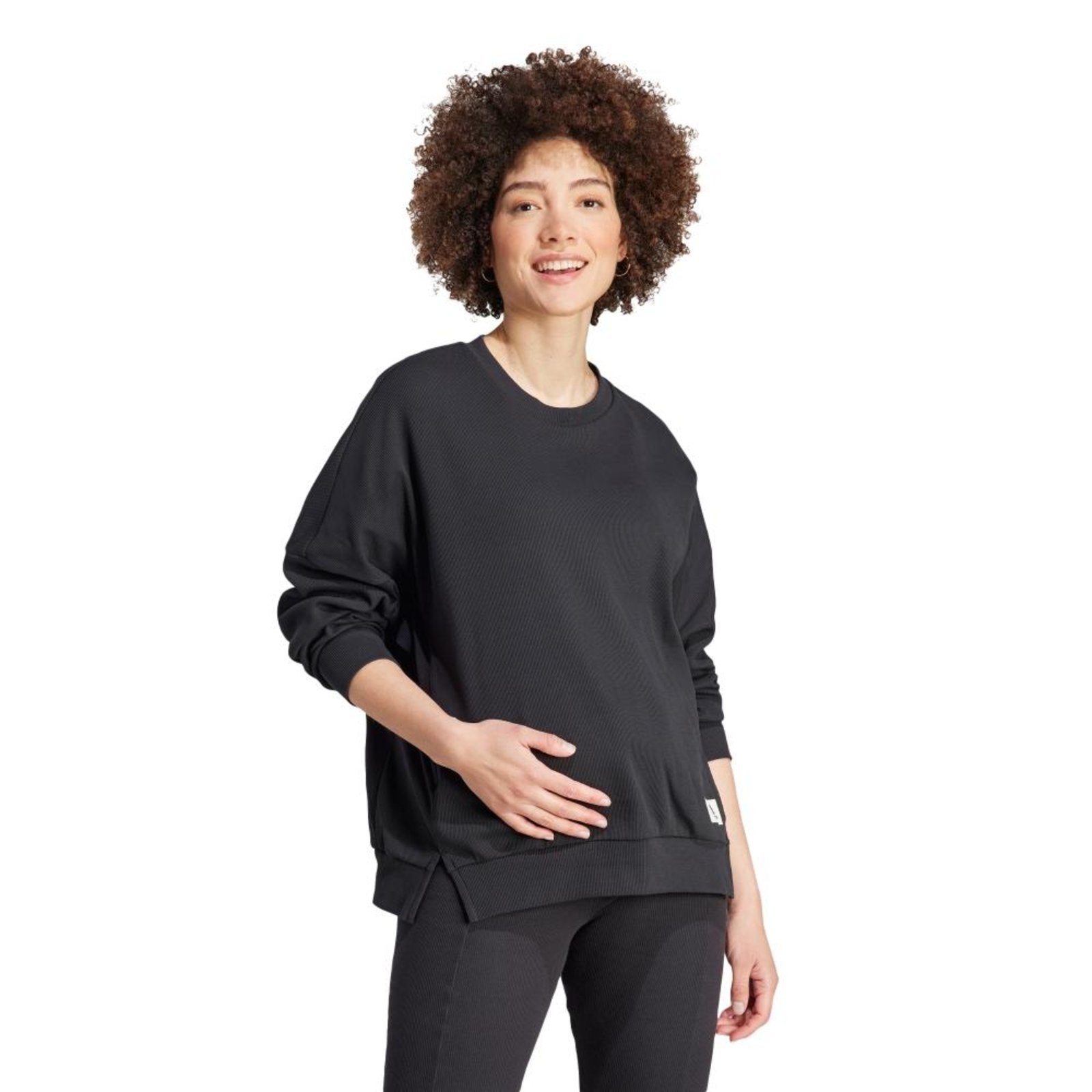 Moletom (Gestante) adidas Sportswear Preto
