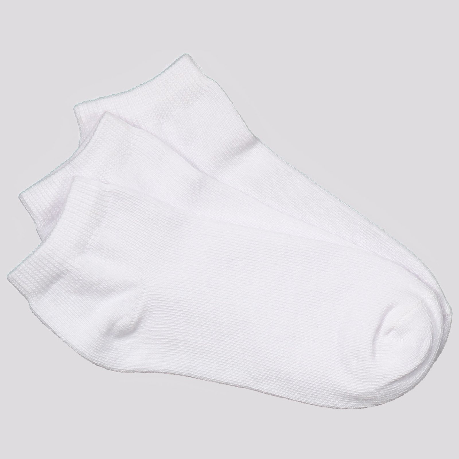 Vista 2 Kit Meia Selene Sapatilha Invisible 3 Pares Infant branco SELENE branco