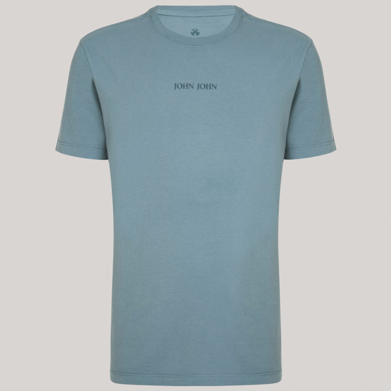 Camiseta John John Regular Clean Pr26 Azul Masculino
