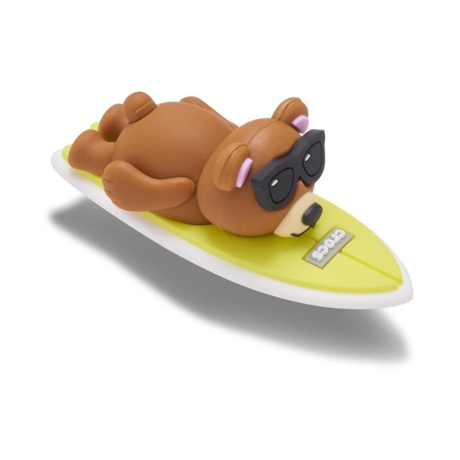 Infantil - Jibbitz™ Urso Surfista 3D Único Branco