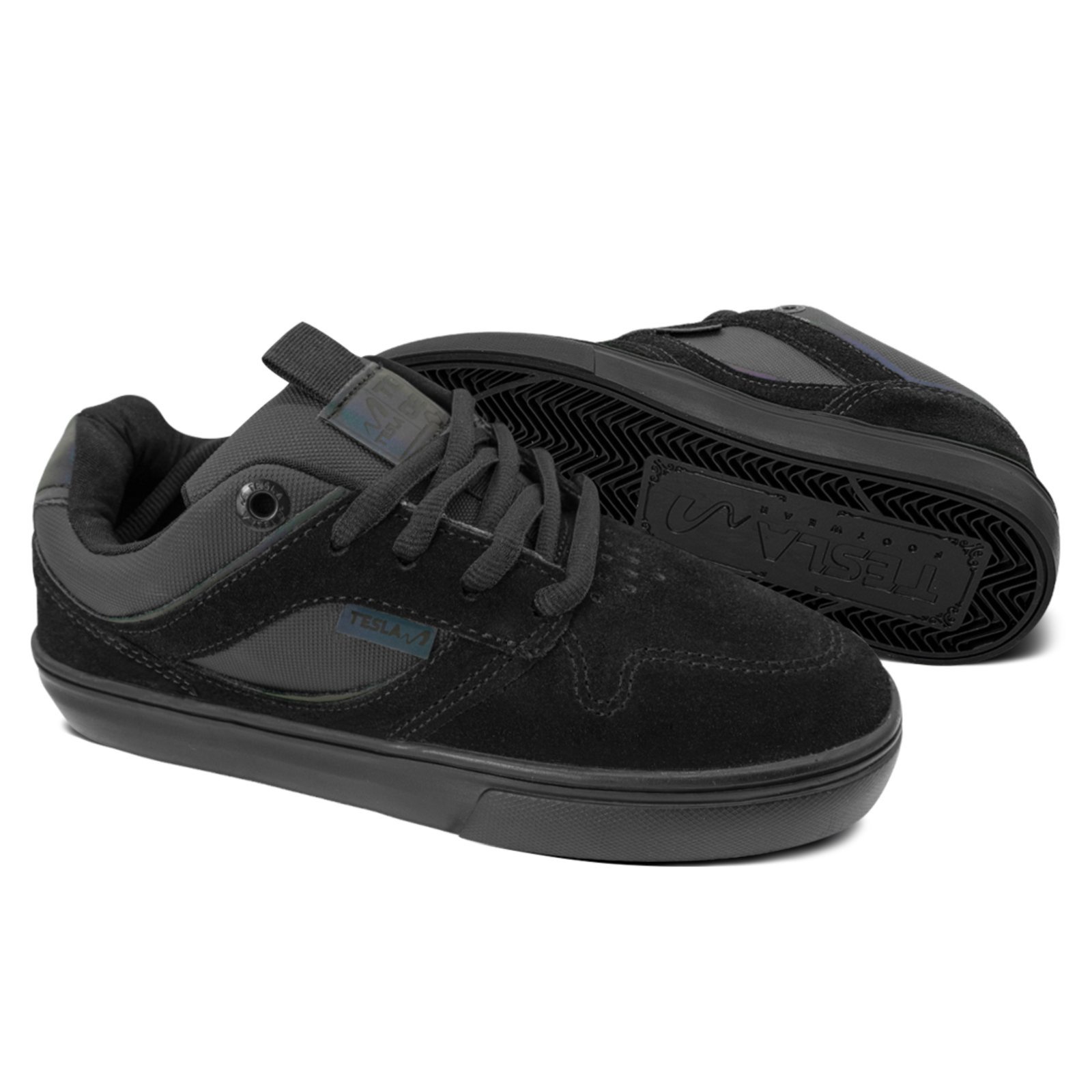 Vista 3 Tênis Tesla TG 02 All Black Furta Unissex Preto preto black TESLA preto black