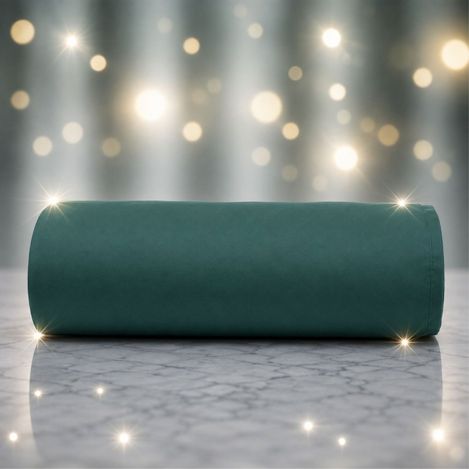 Lençol Avulso Quality Queen Micropercal 600 fios Macio Sem Elástico - Verde Musgo