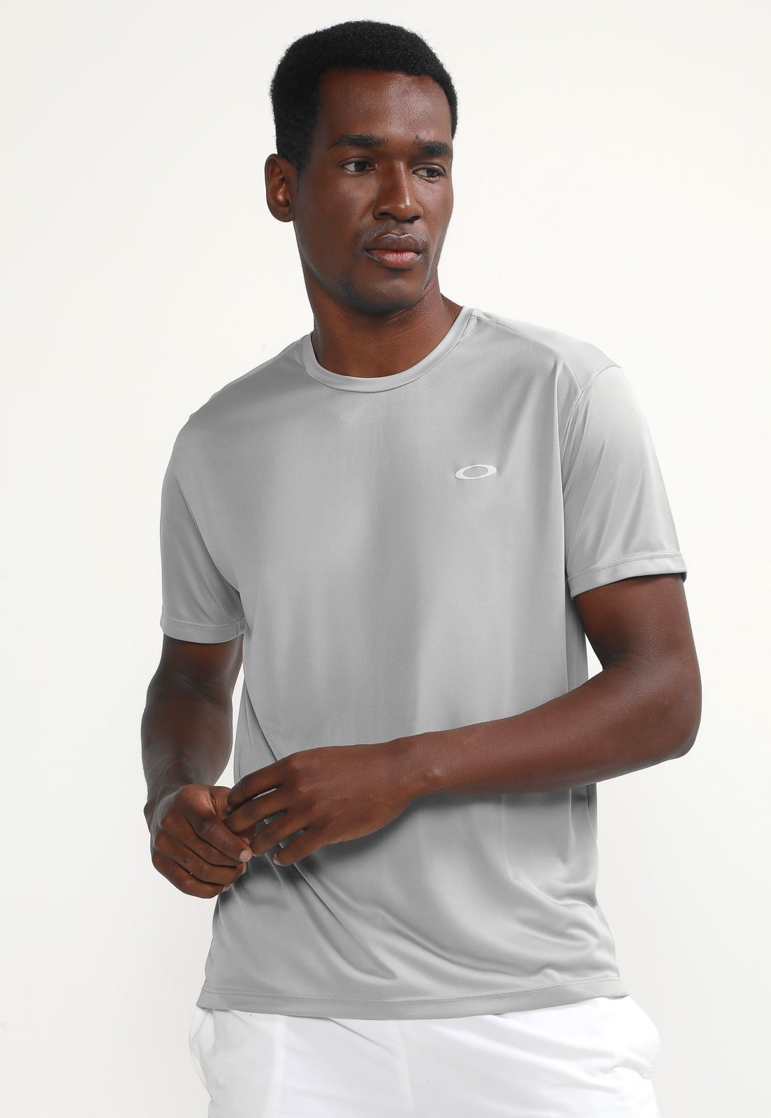 Camiseta Oakley Daily Sport III Cinza