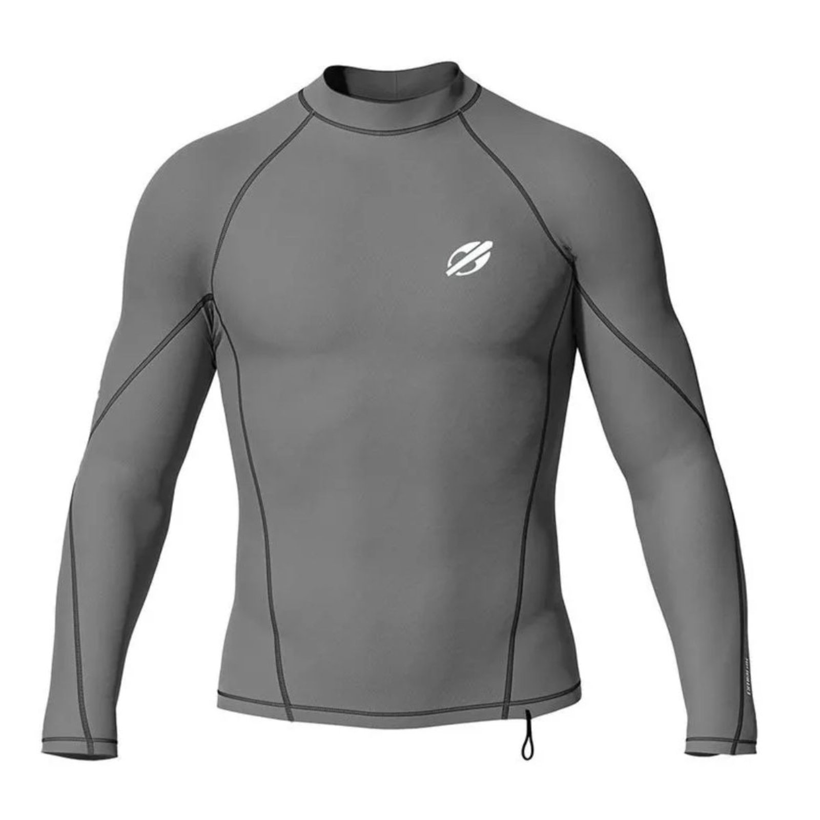 Camiseta Manga Longa Masculino Extraline Surf Mormaii Cinza