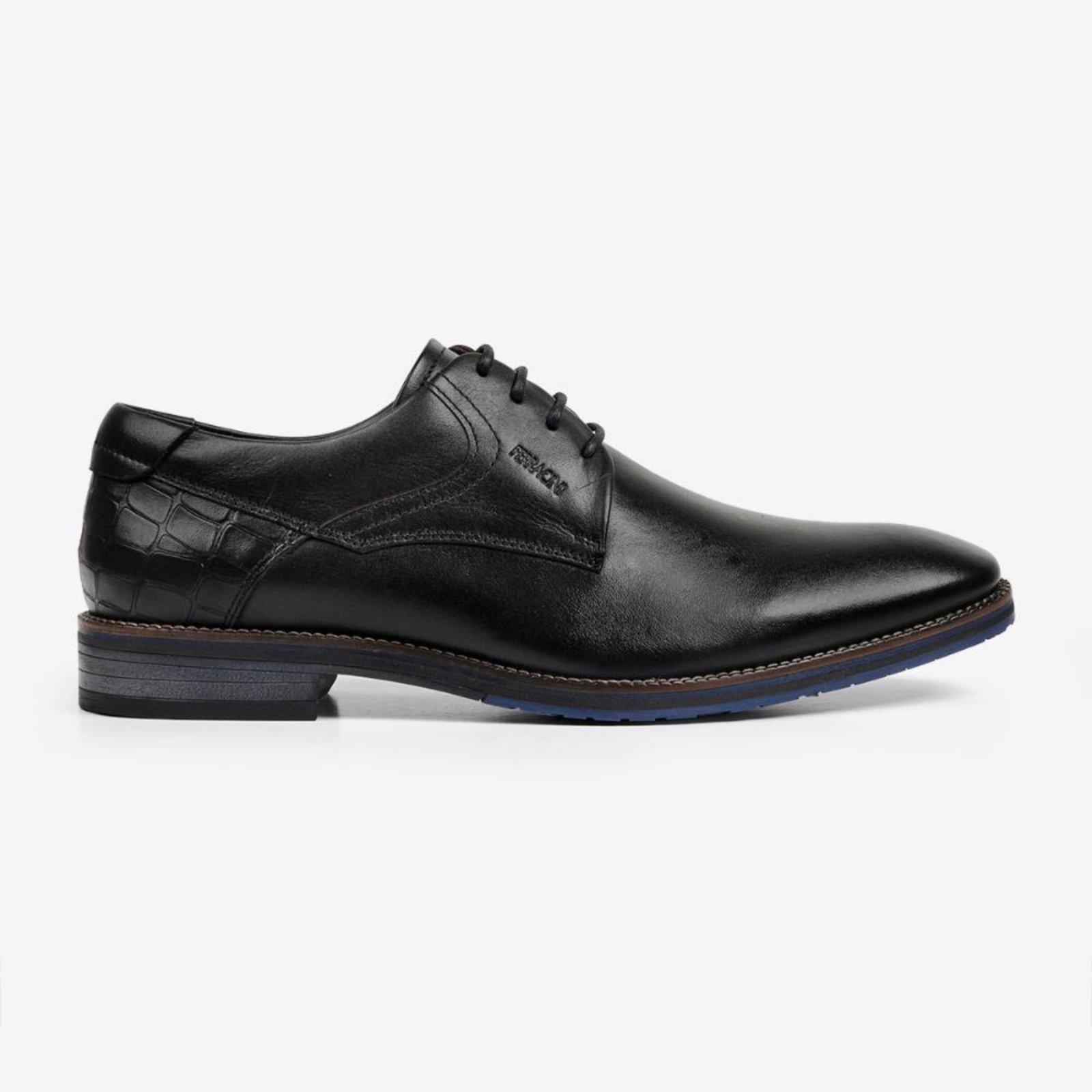 Sapato de Couro Masculino Bentley Ferracini 3941-660H Preto