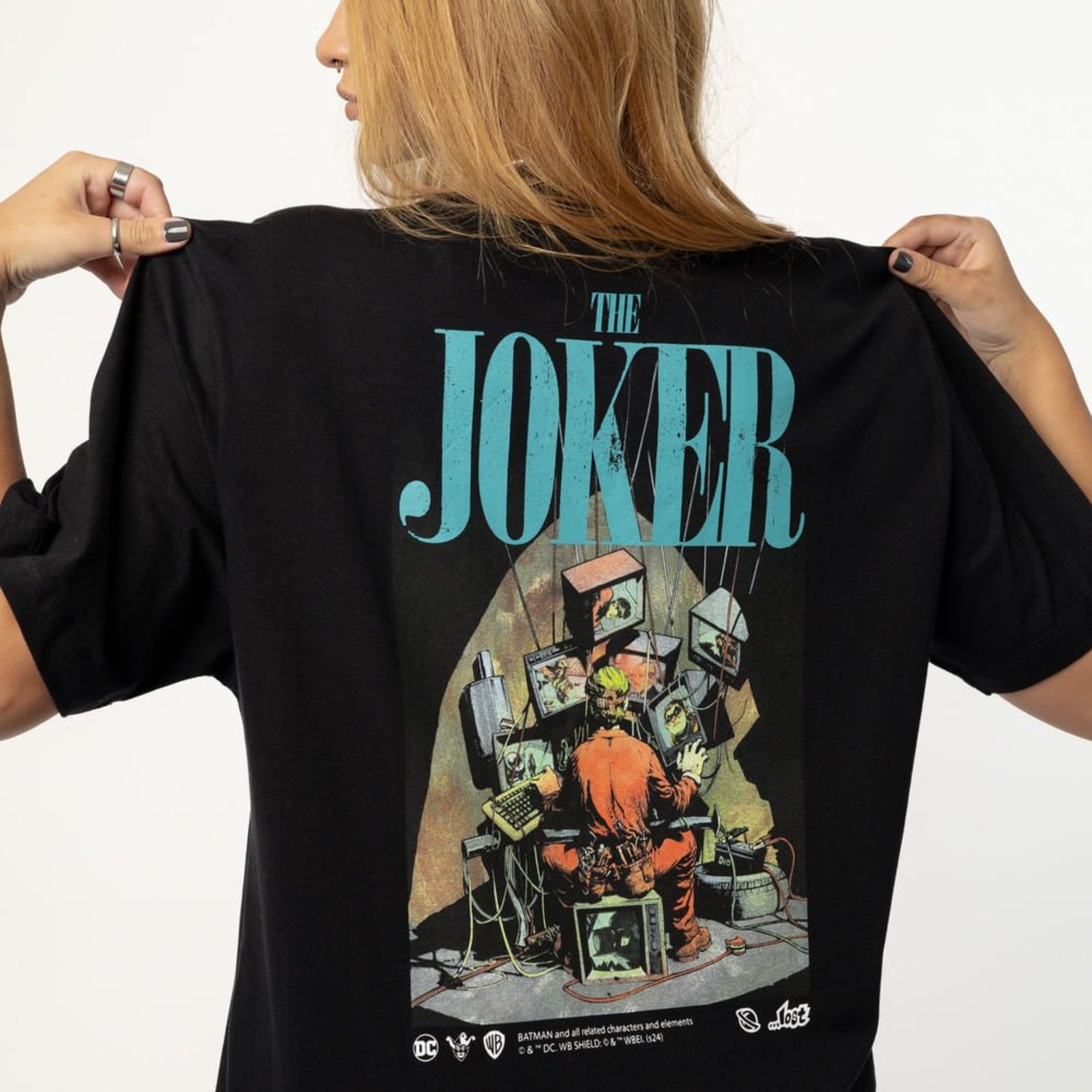T-Shirt Lost Joker PRETO