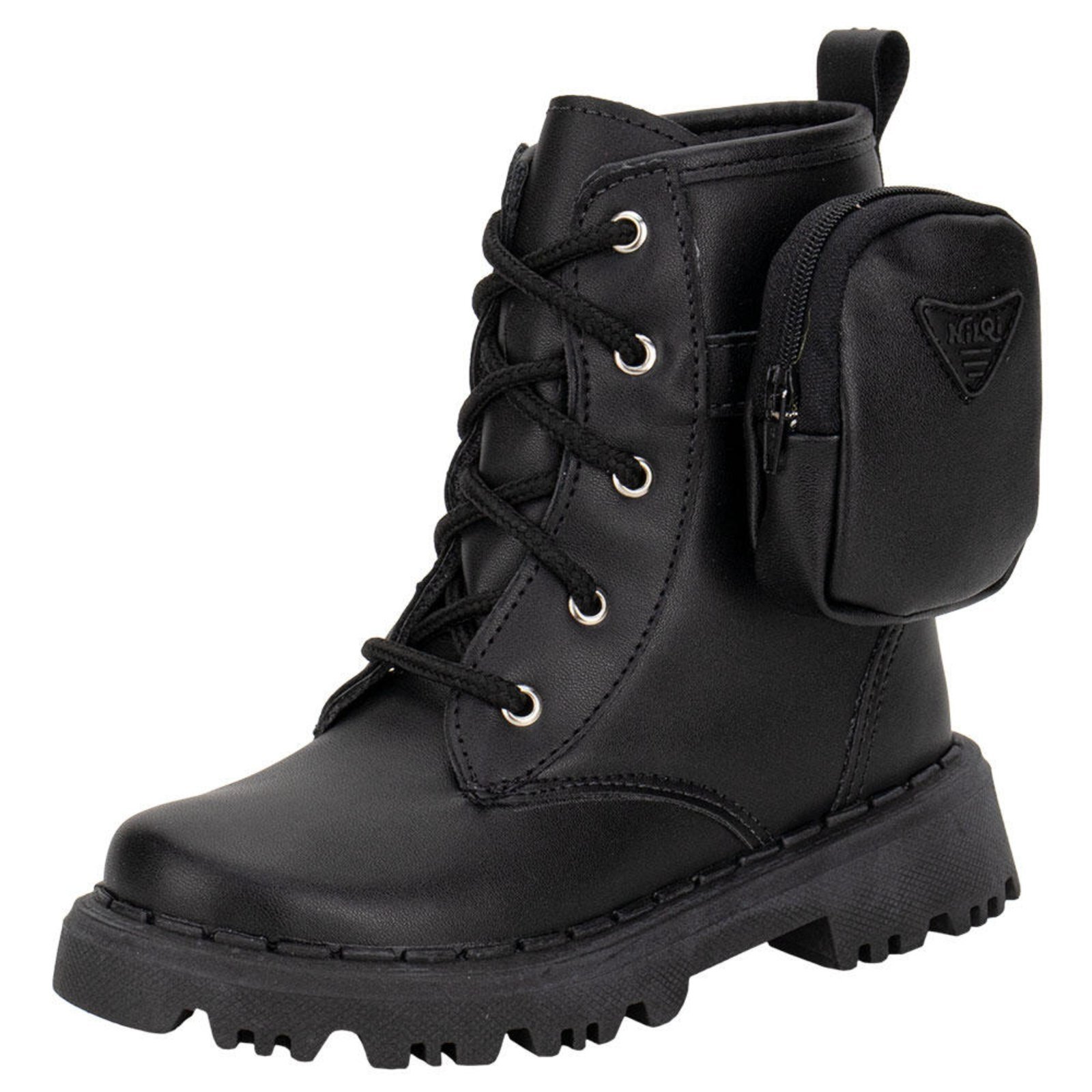 Infantil – Bota Coturno Bag Nilqi – 1500 A8060500 Preto