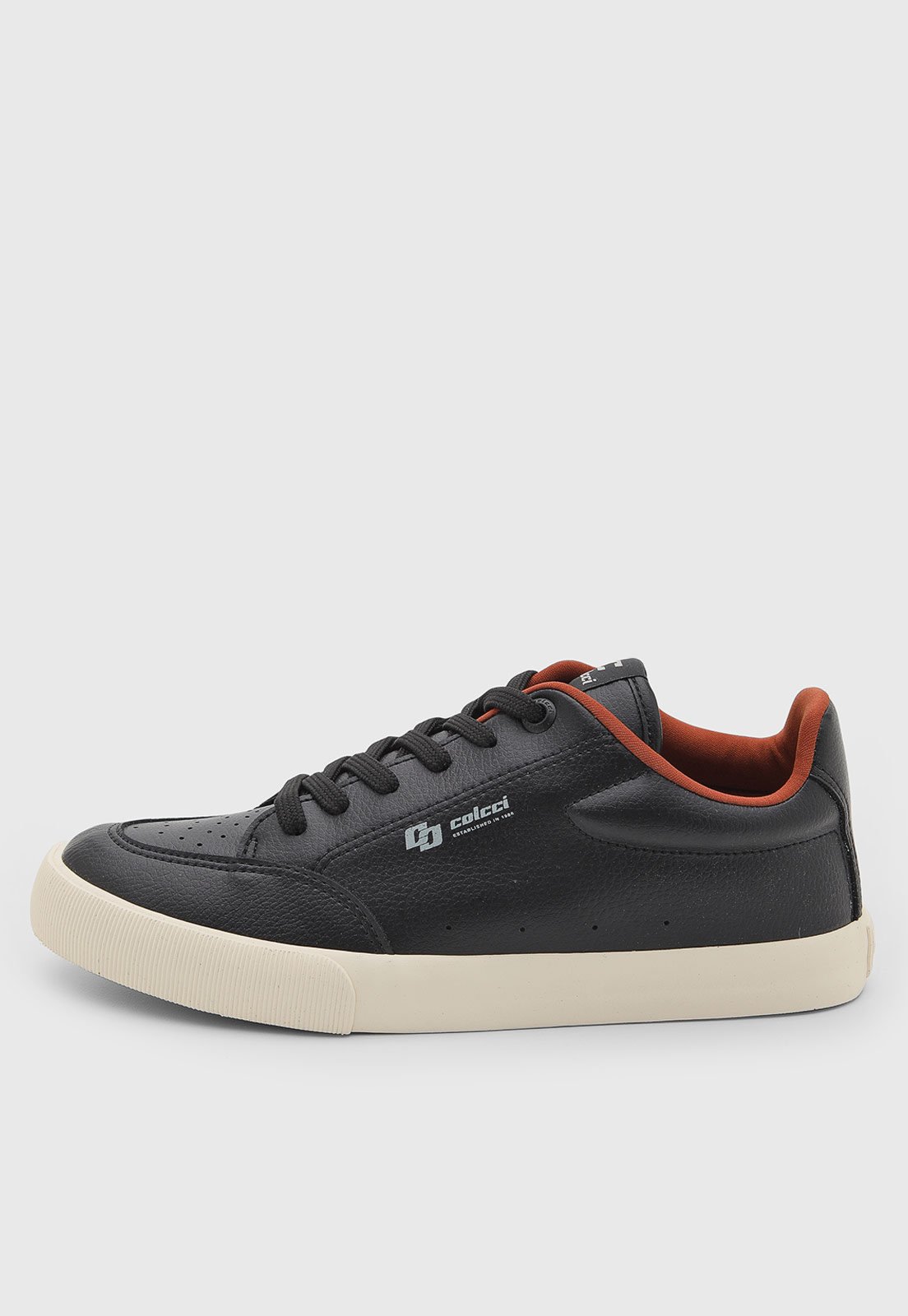 Tênis Masculino Colcci Cano Baixo Preto