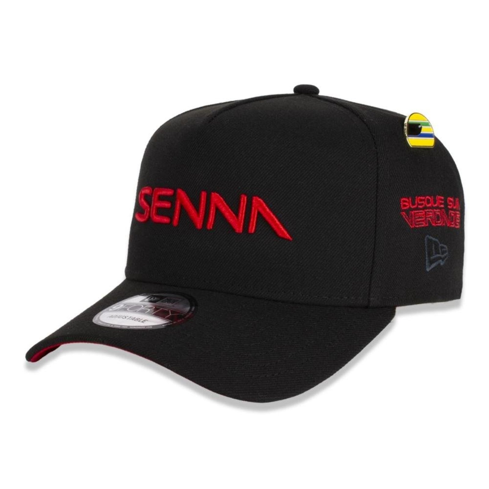 Bone New Era 9FORTY A-Frame Senna Preto