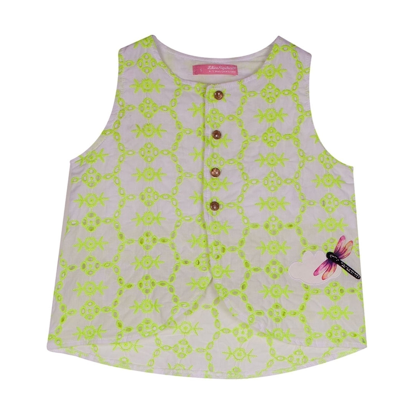 Infantil - Regata Laise Feminina Lilica Ripilica