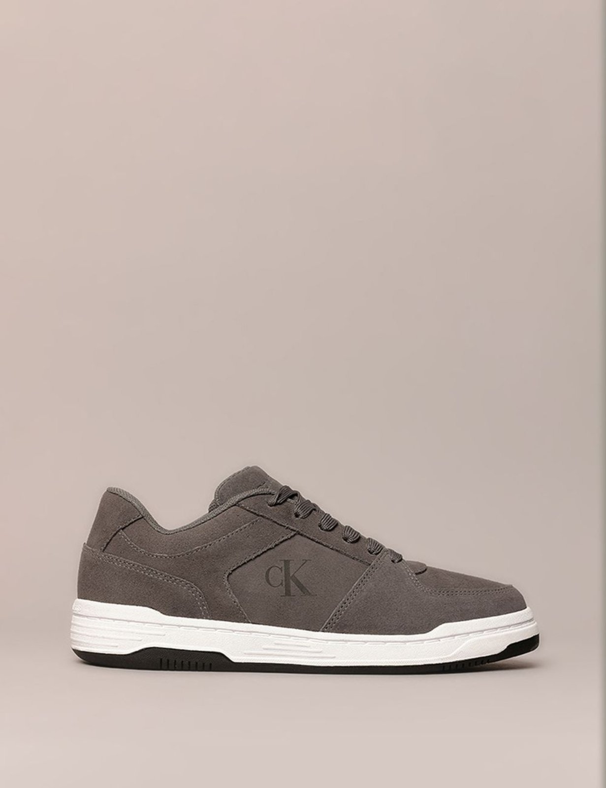 Tênis Masculino Court Camurça Calvin Klein Jeans - Chumbo Calvin Klein Jeans