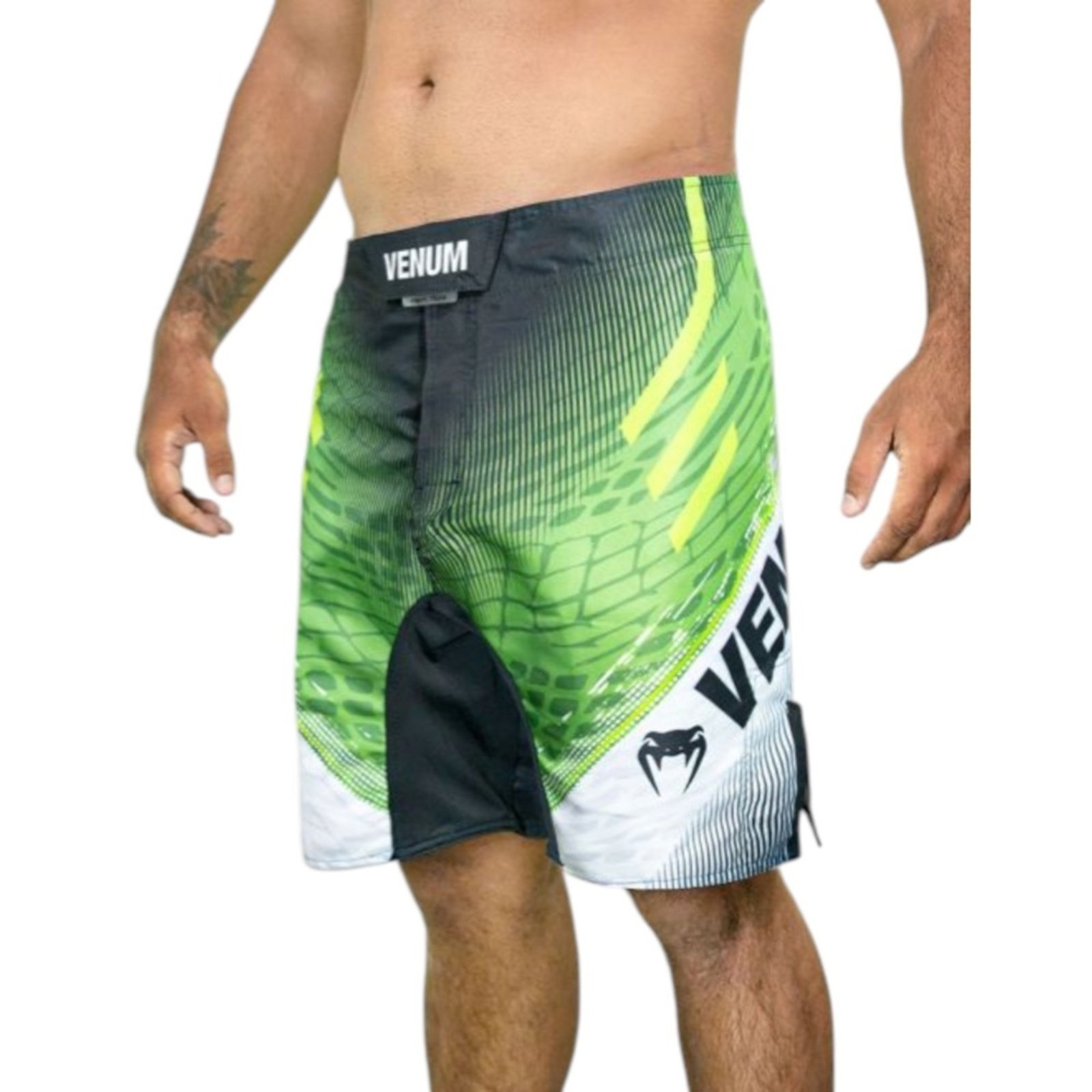 Bermuda Venum Fightshort Amazônia Feral Verde