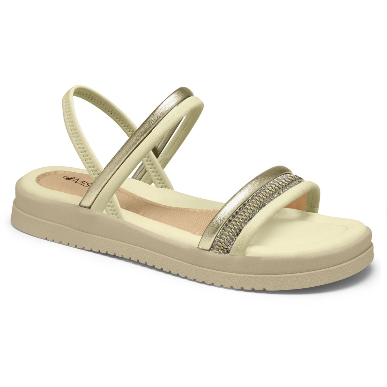 Sandália Flatform Mississipi MB533 Feminina Sandália Flatform Mississipi MB533 Feminina