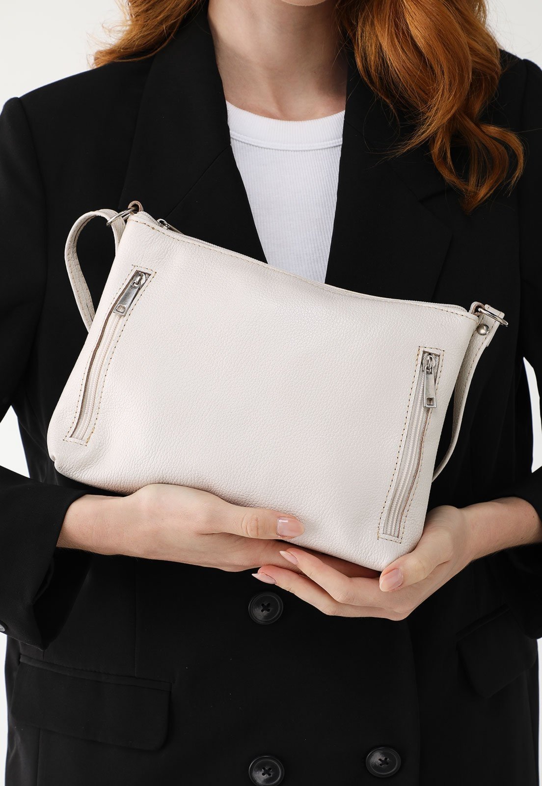 Bolsa SN Couros Belize Off White